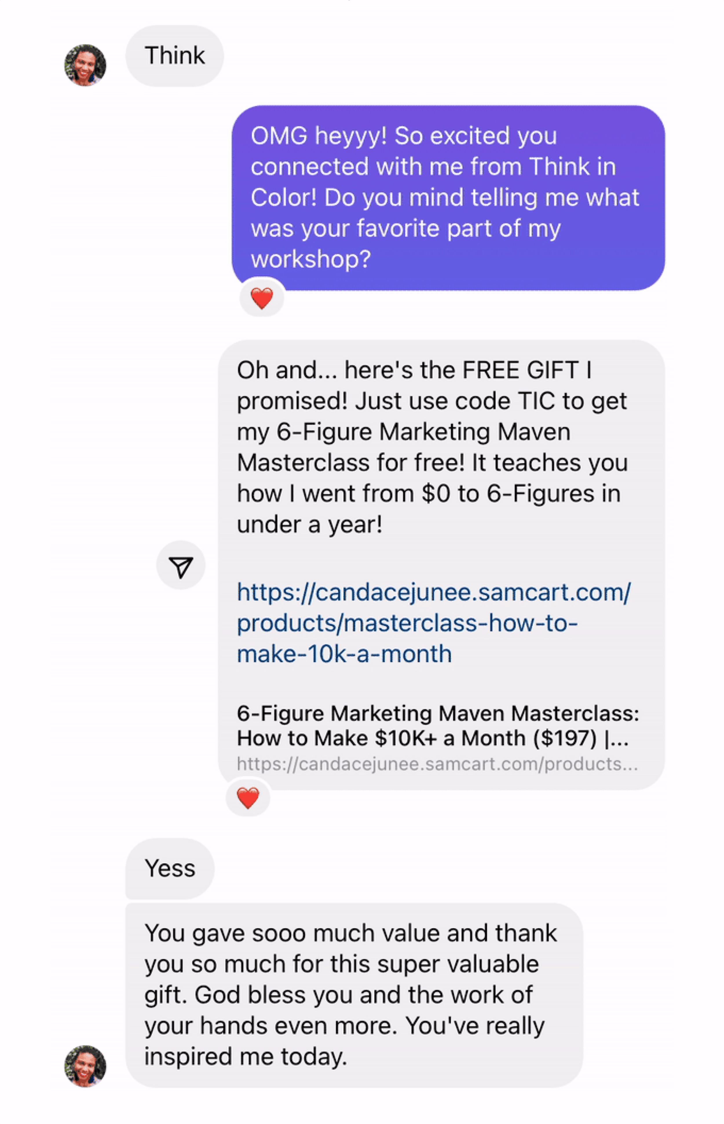 Automated responses