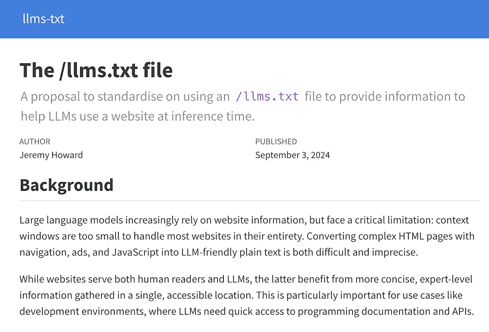 Txt Example Does Your Website Need an LLMs.txt File? + How to Create One