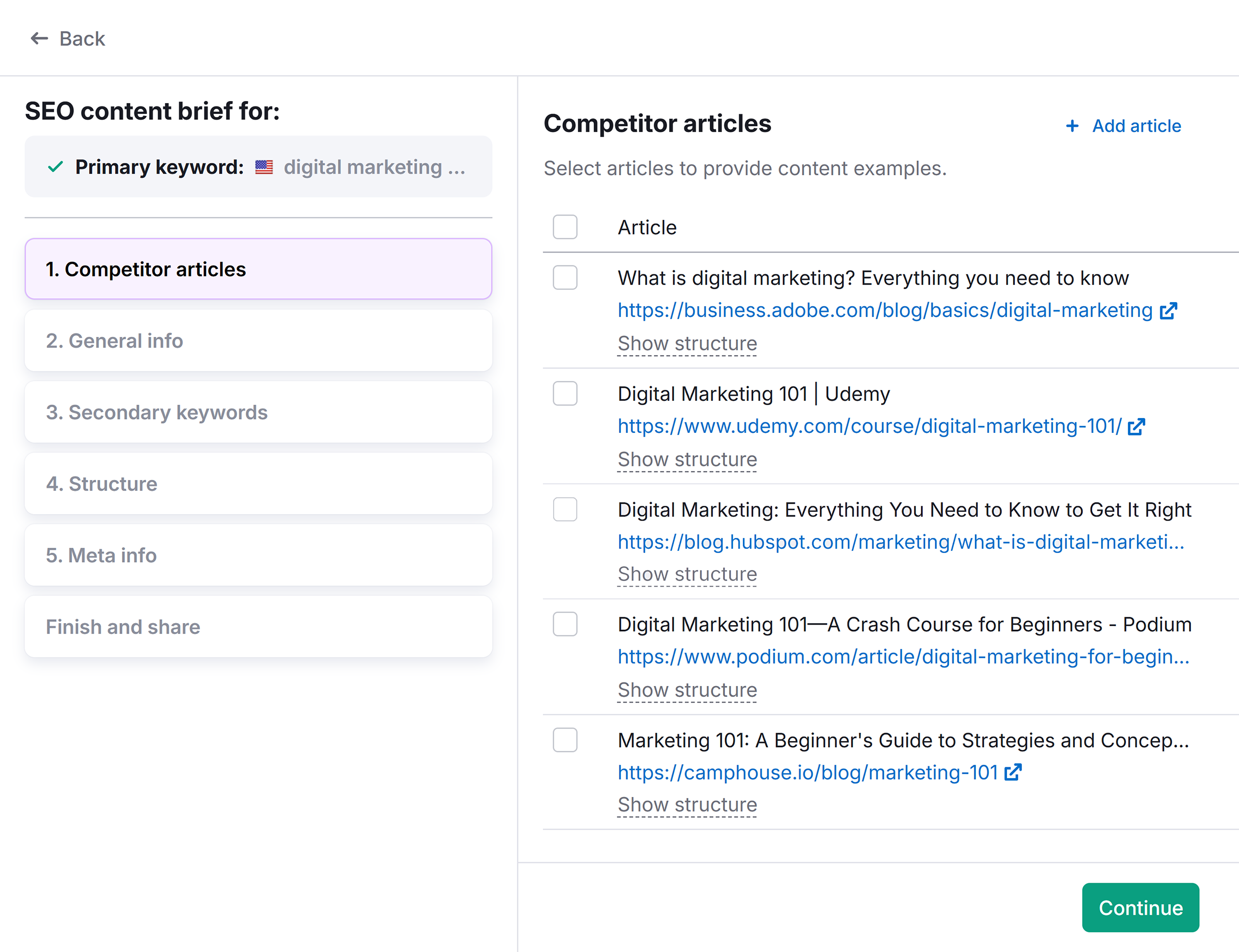Topic Finder – SEO content brief Topic Finder – SEO content brief