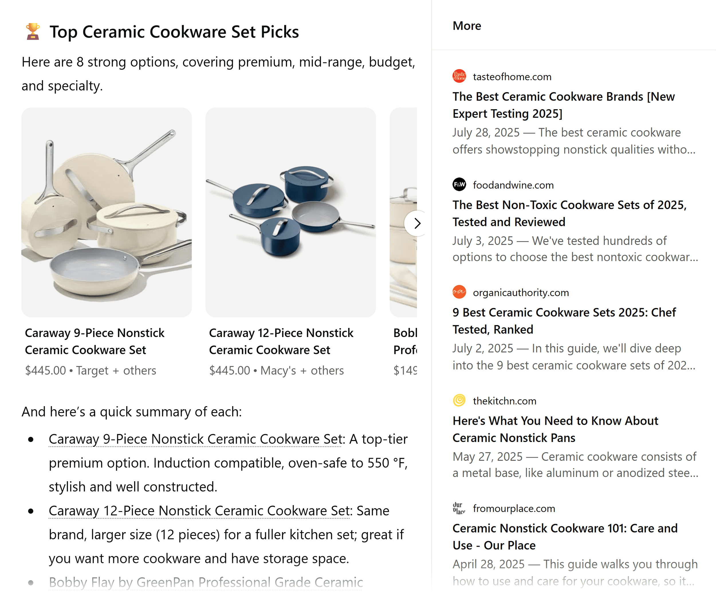 ChatGPT – Top Ceramic Cookware Set Picks ChatGPT – Top Ceramic Cookware Set Picks