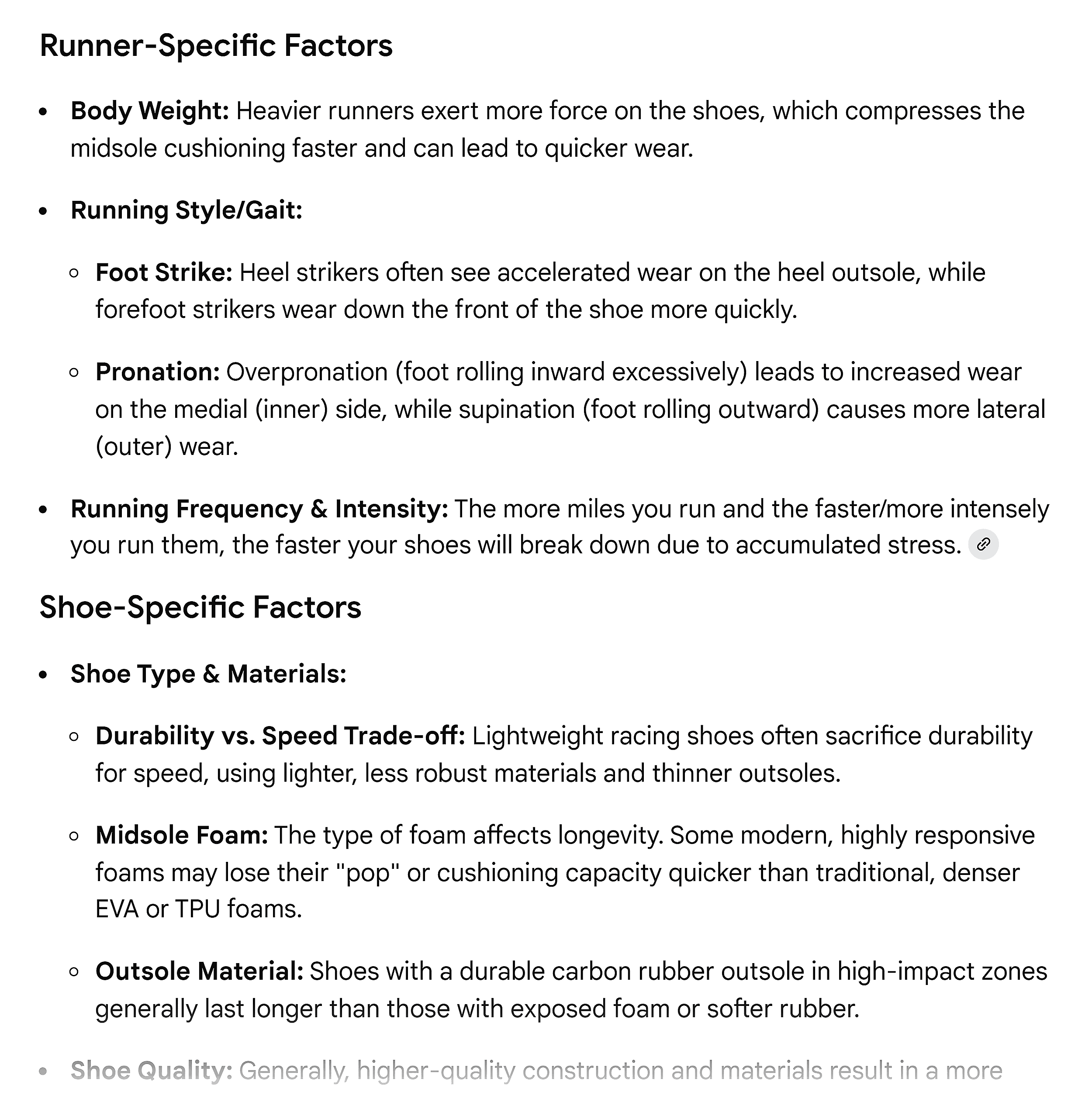 Google AI Mode – Bullet points Google AI Mode – Bullet points