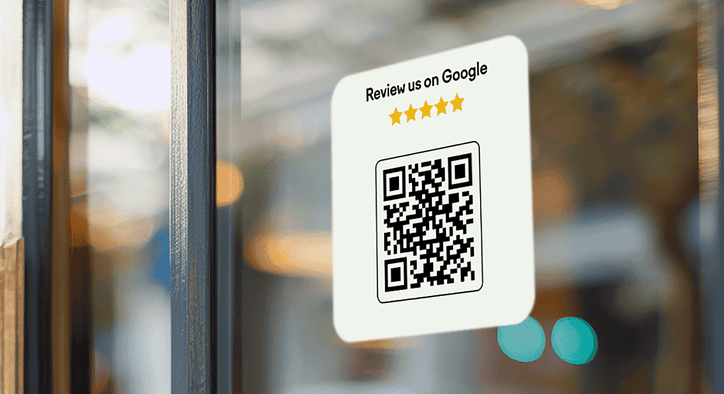 Google review – Door sticker