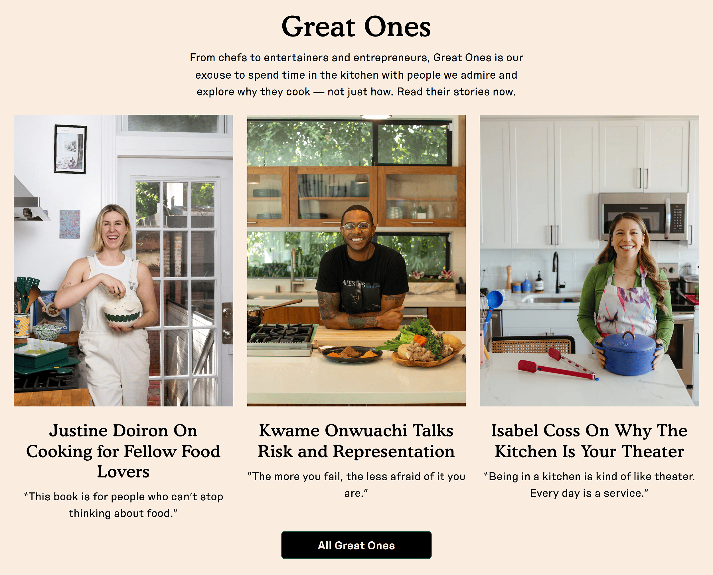 Great Jones Goods – Great Ones