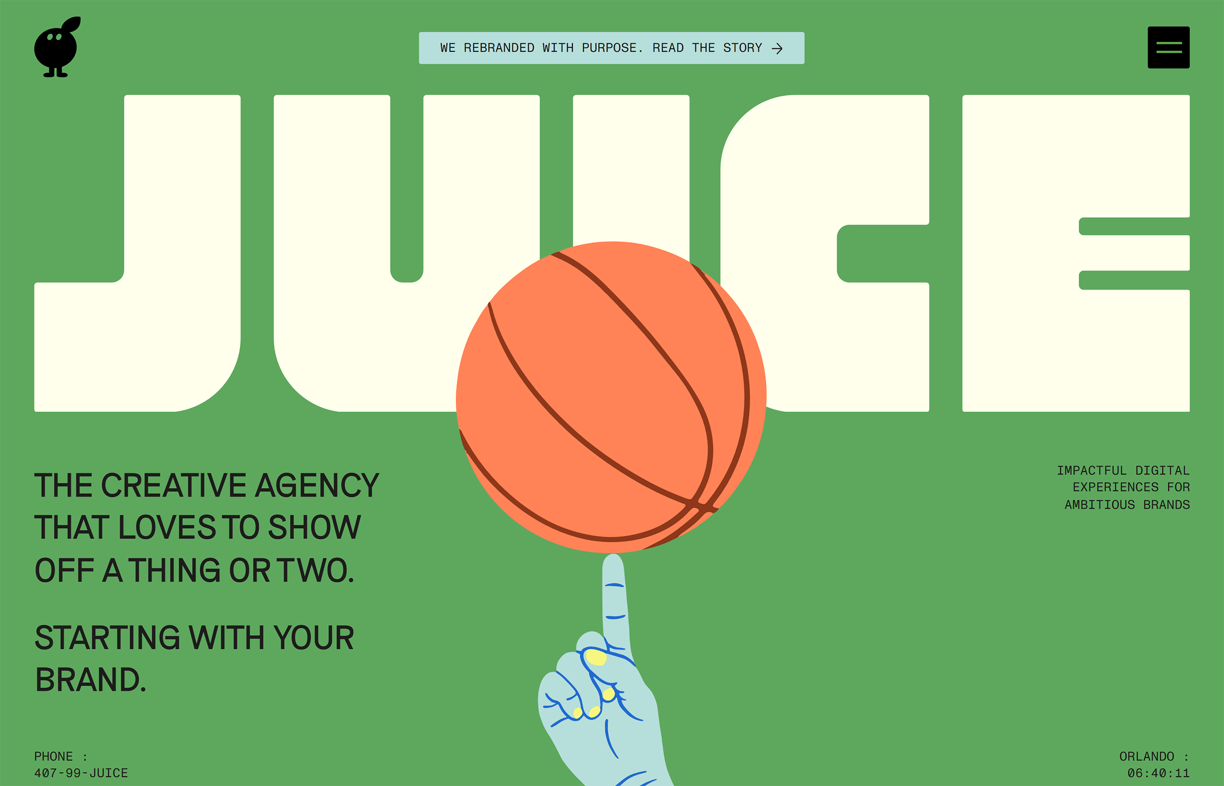Juice – Agency homepage