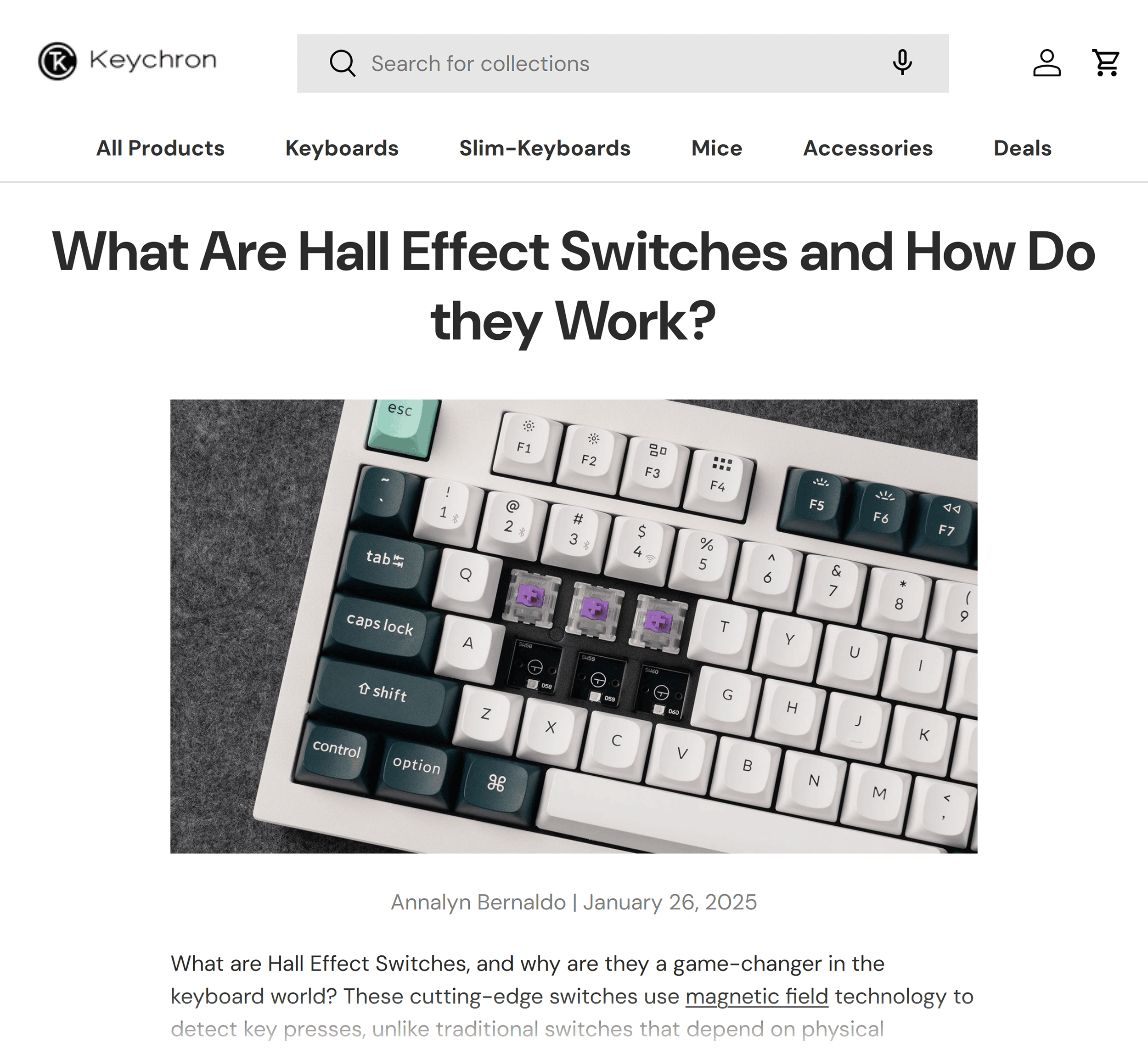 Keychron – Blog article