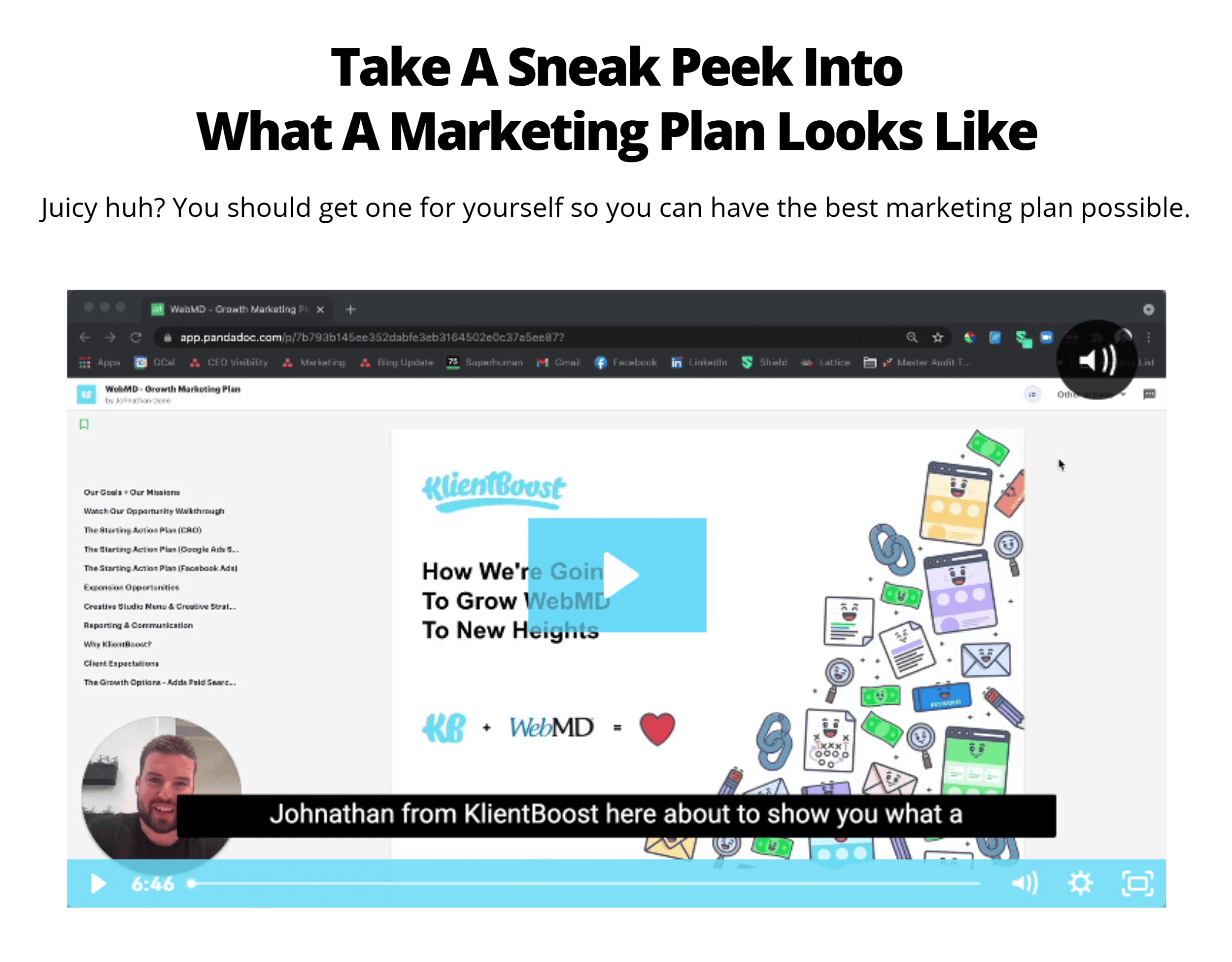 KlientBoost – Marketing plan