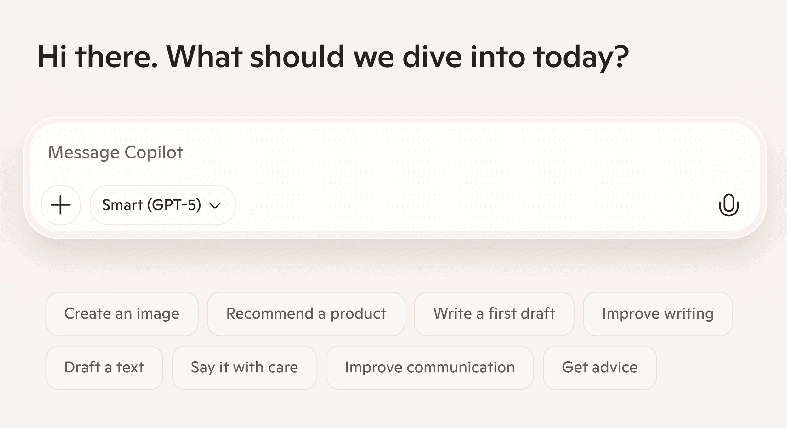 Microsoft Copilot – Homepage Microsoft Copilot – Homepage