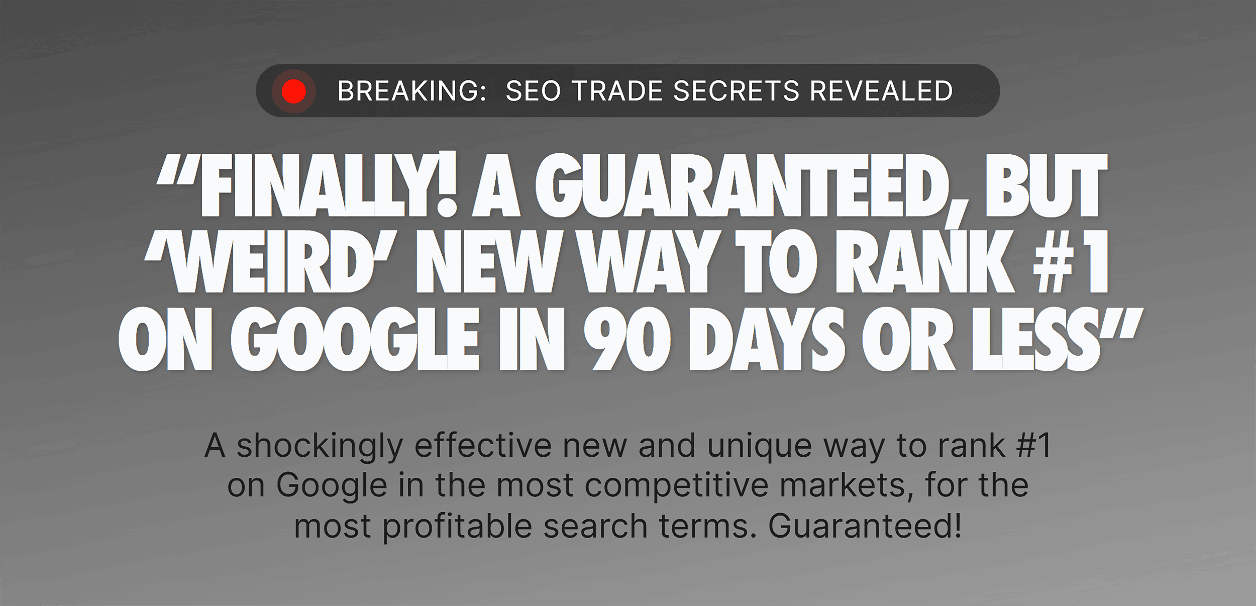 Website – Red flags