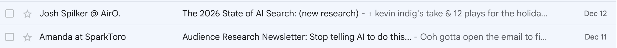 Name at Brand format for email sender name