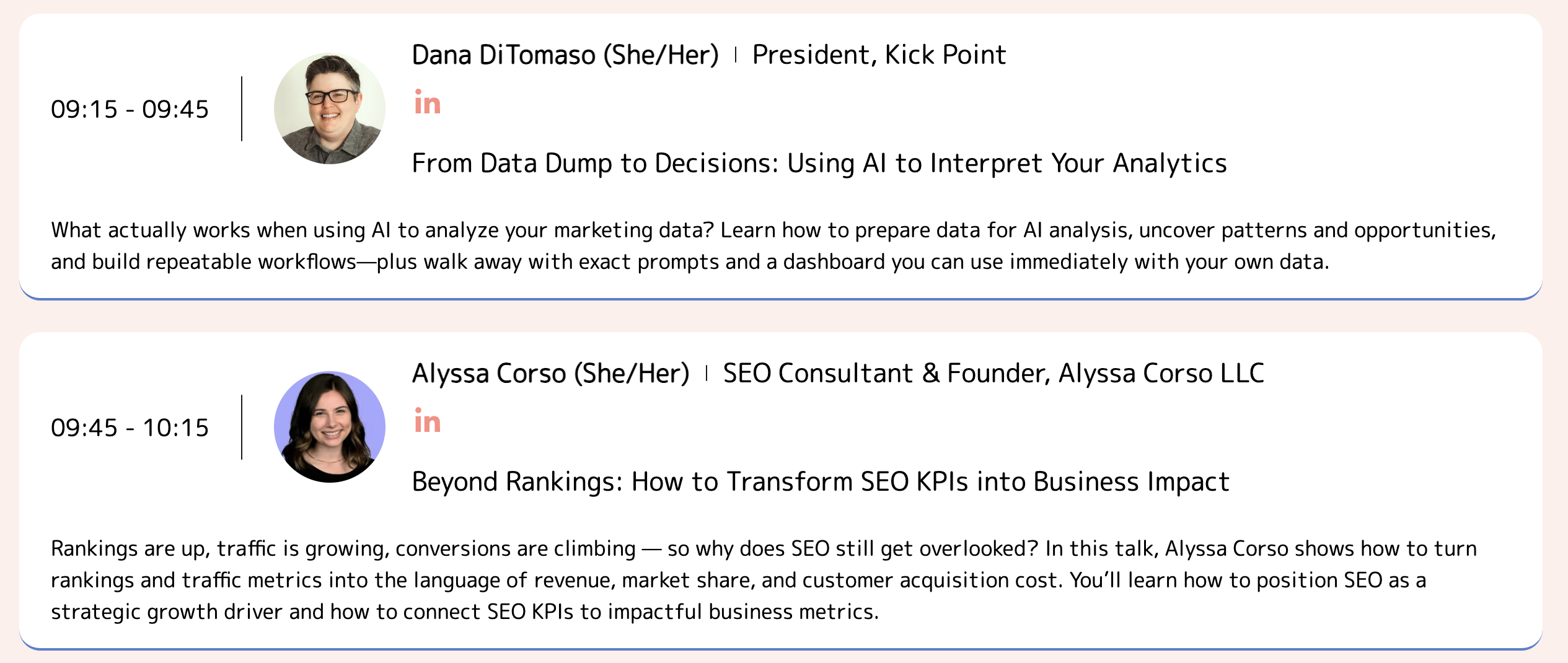 WTSFest Portland 2026 Sample Speakers