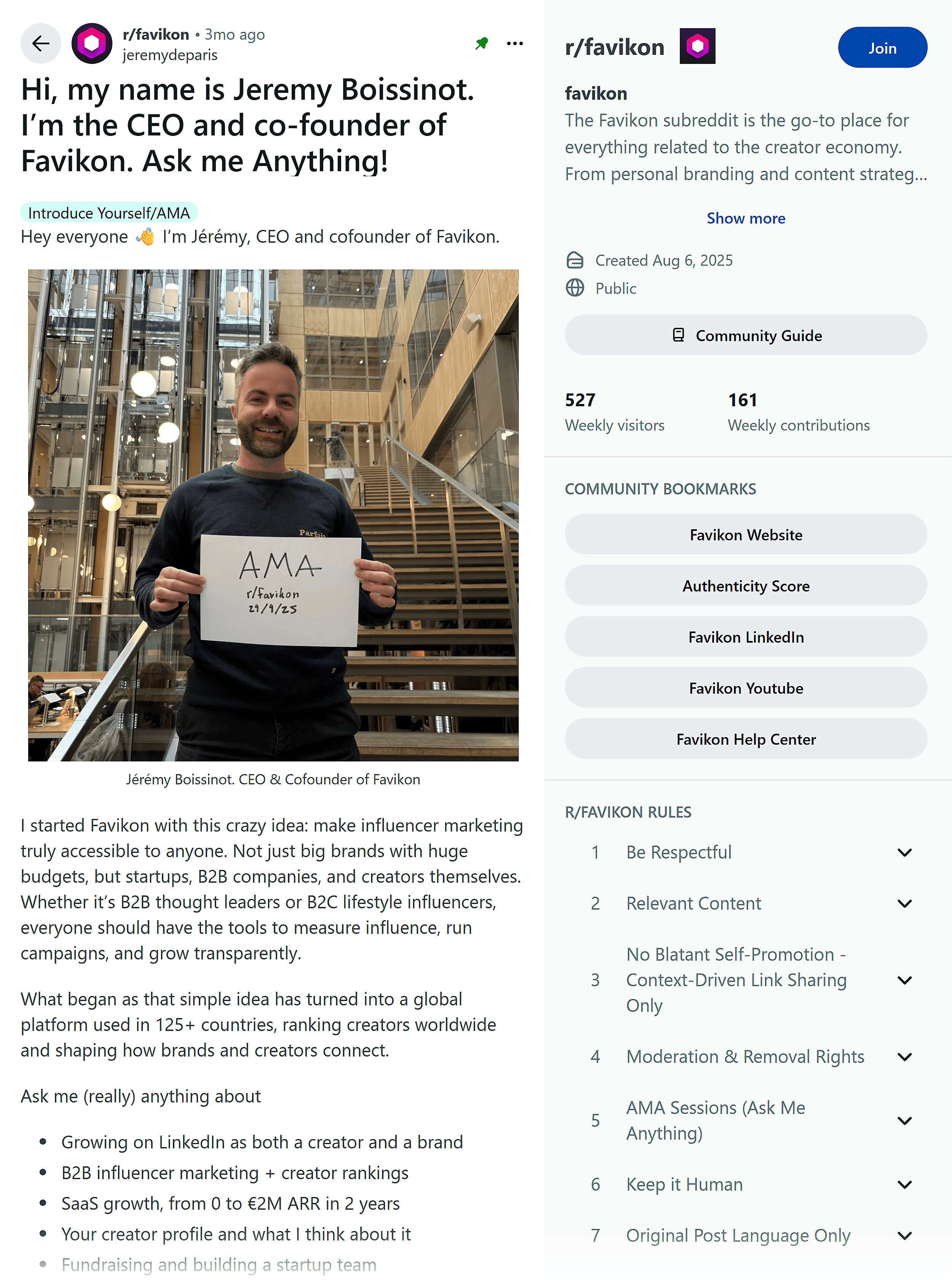 Reddit &ndash; Bring Key People to Your Subreddit