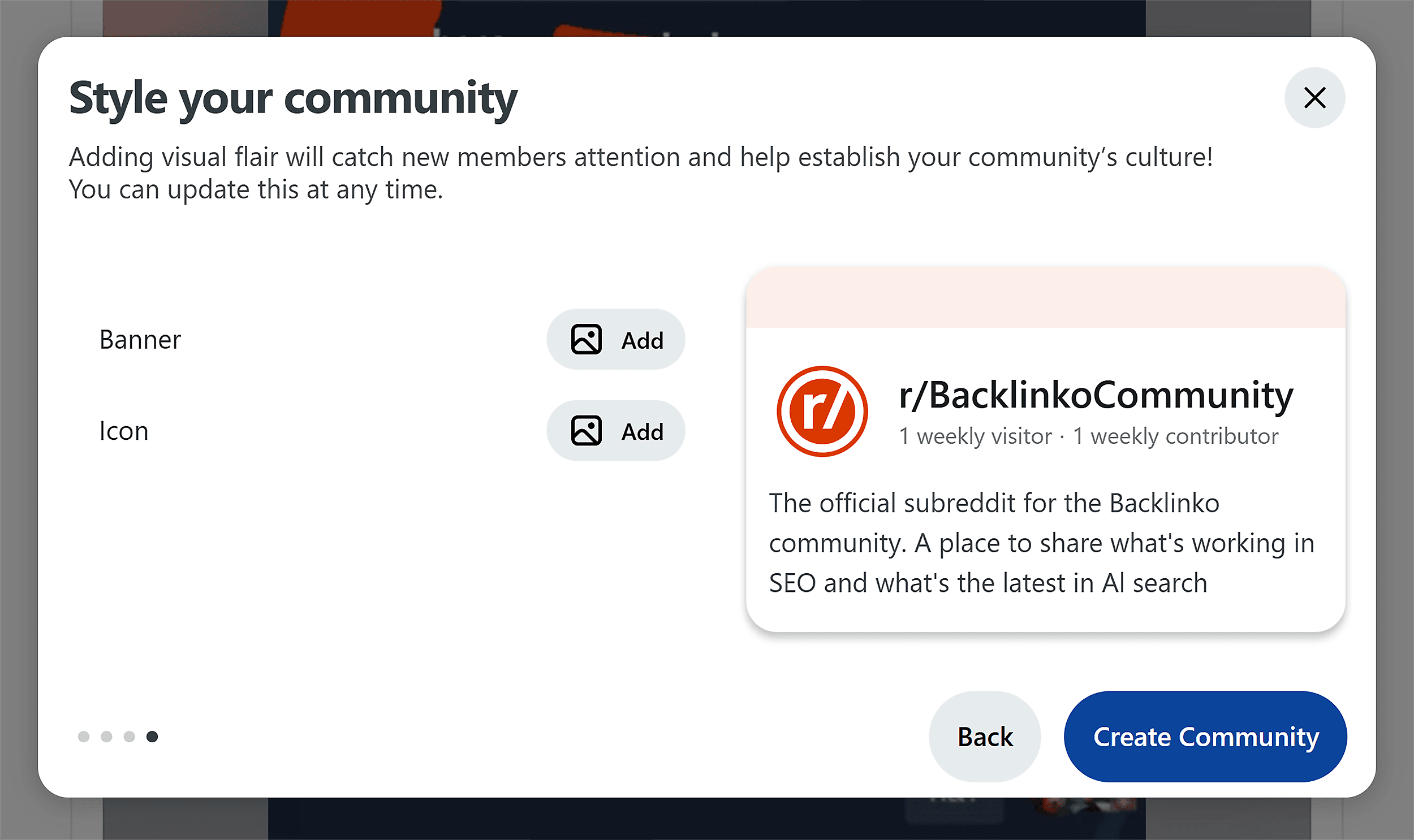 Reddit &ndash; Style your community