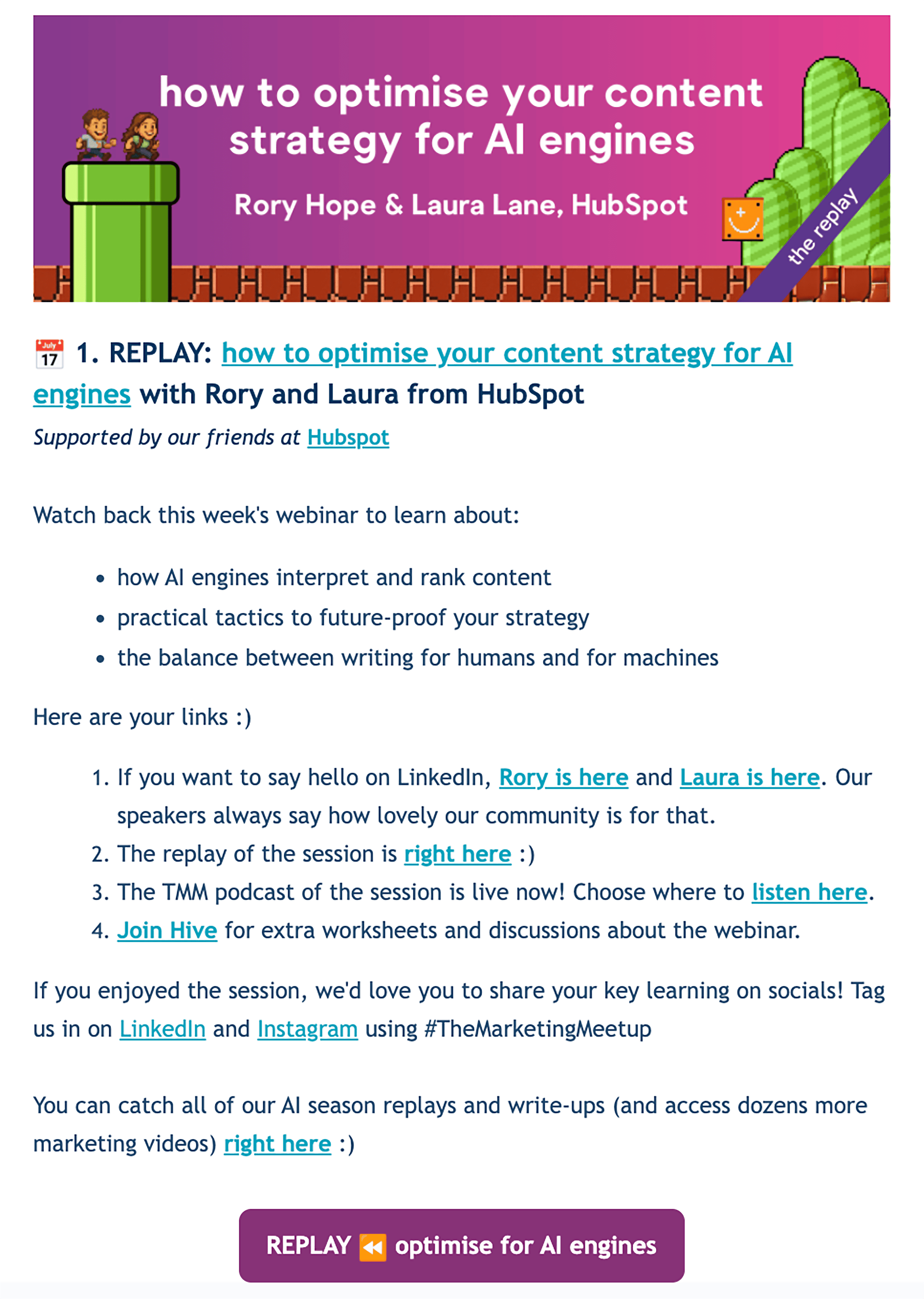 Action items for people who attended Action items for people who attended