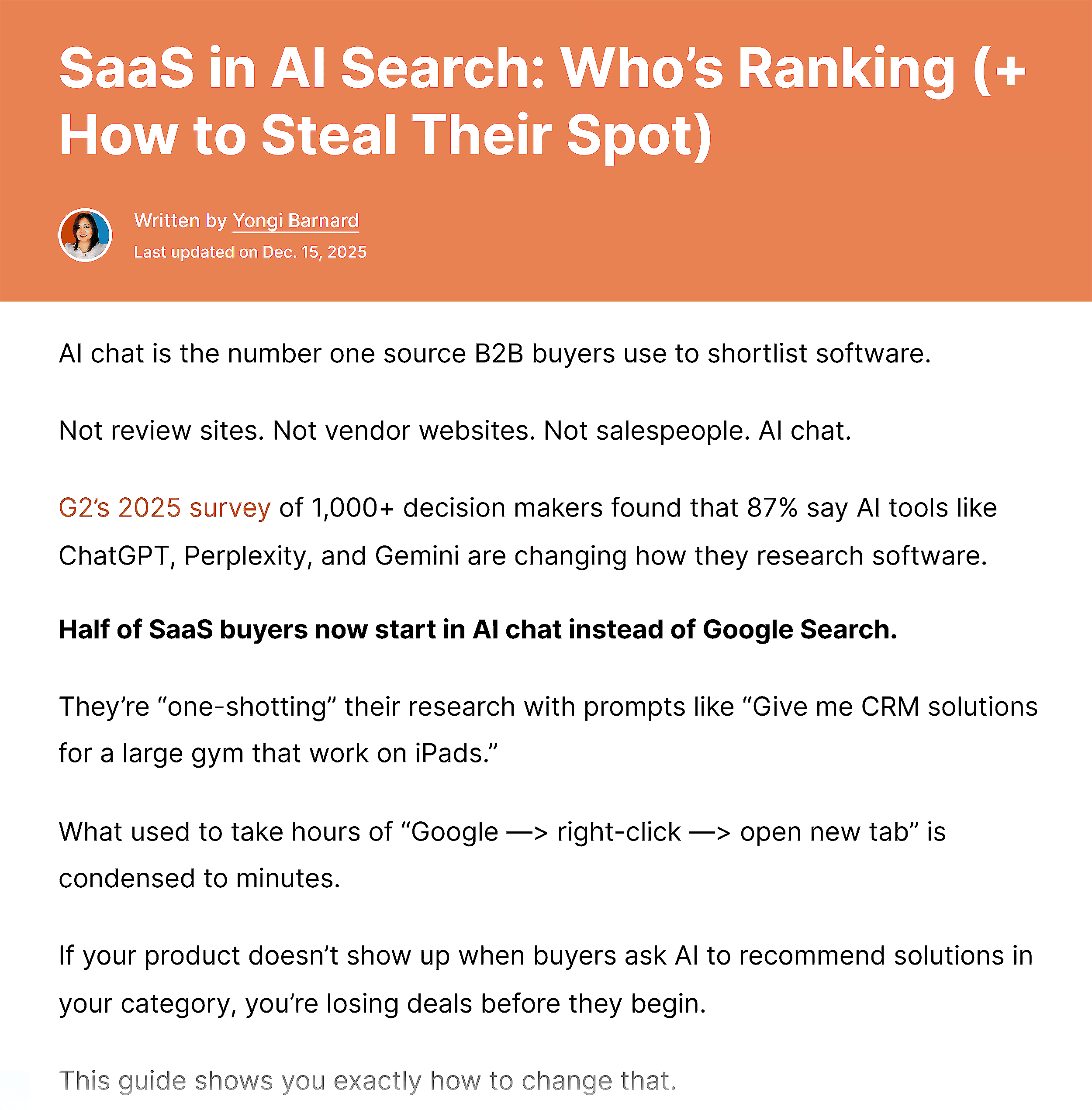 Backlinko &ndash; SaaS AI SEO Strategy &ndash; Single sentence paragraphs