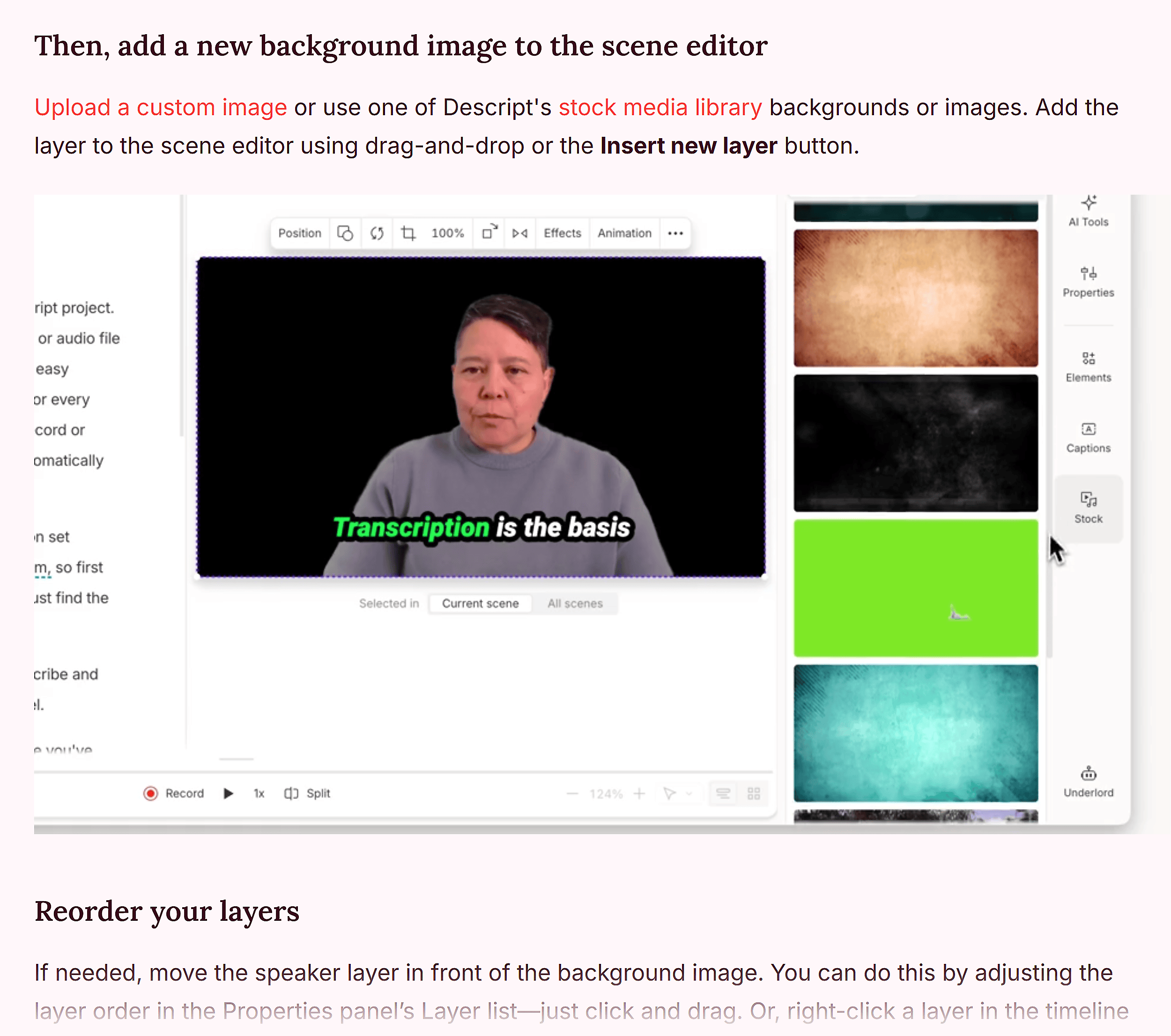 Descript – Short screen capture Descript – Short screen capture
