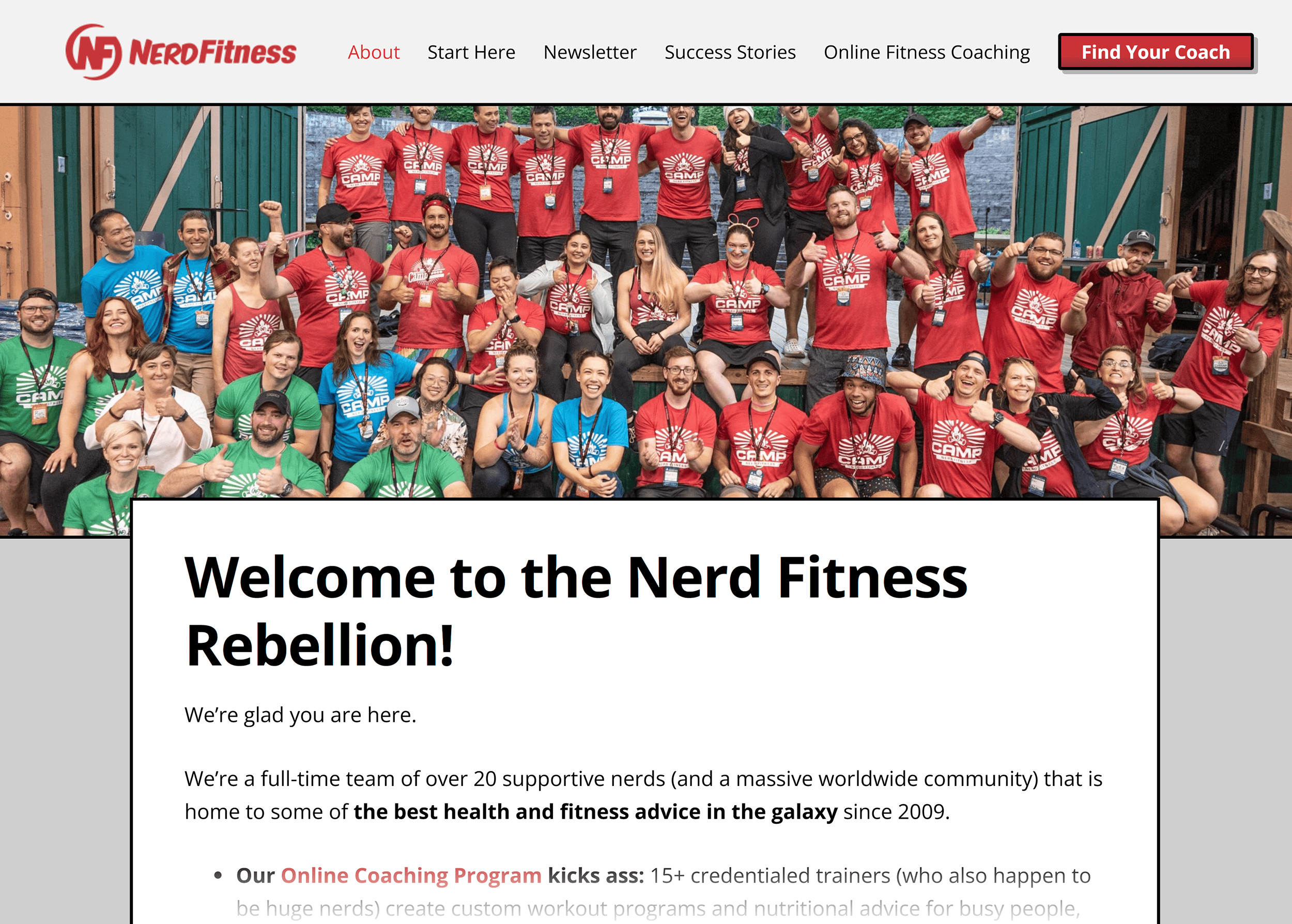 NerdFitness &ndash; About