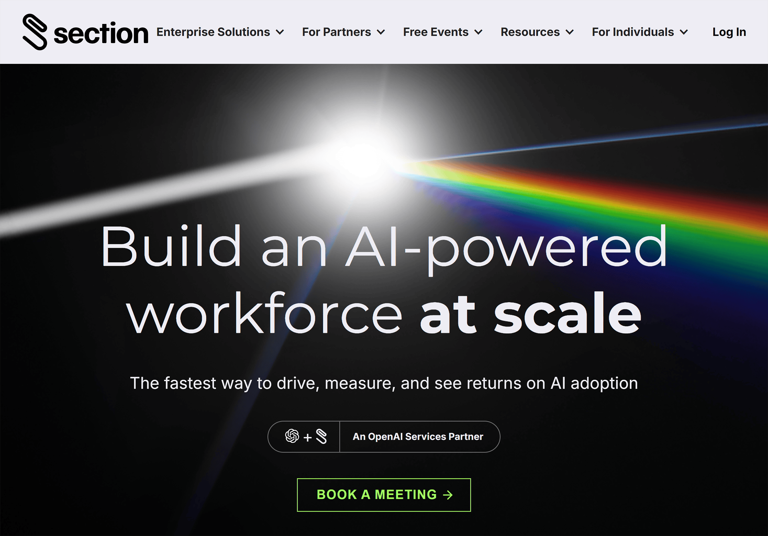 Sectionai &ndash; Homepage