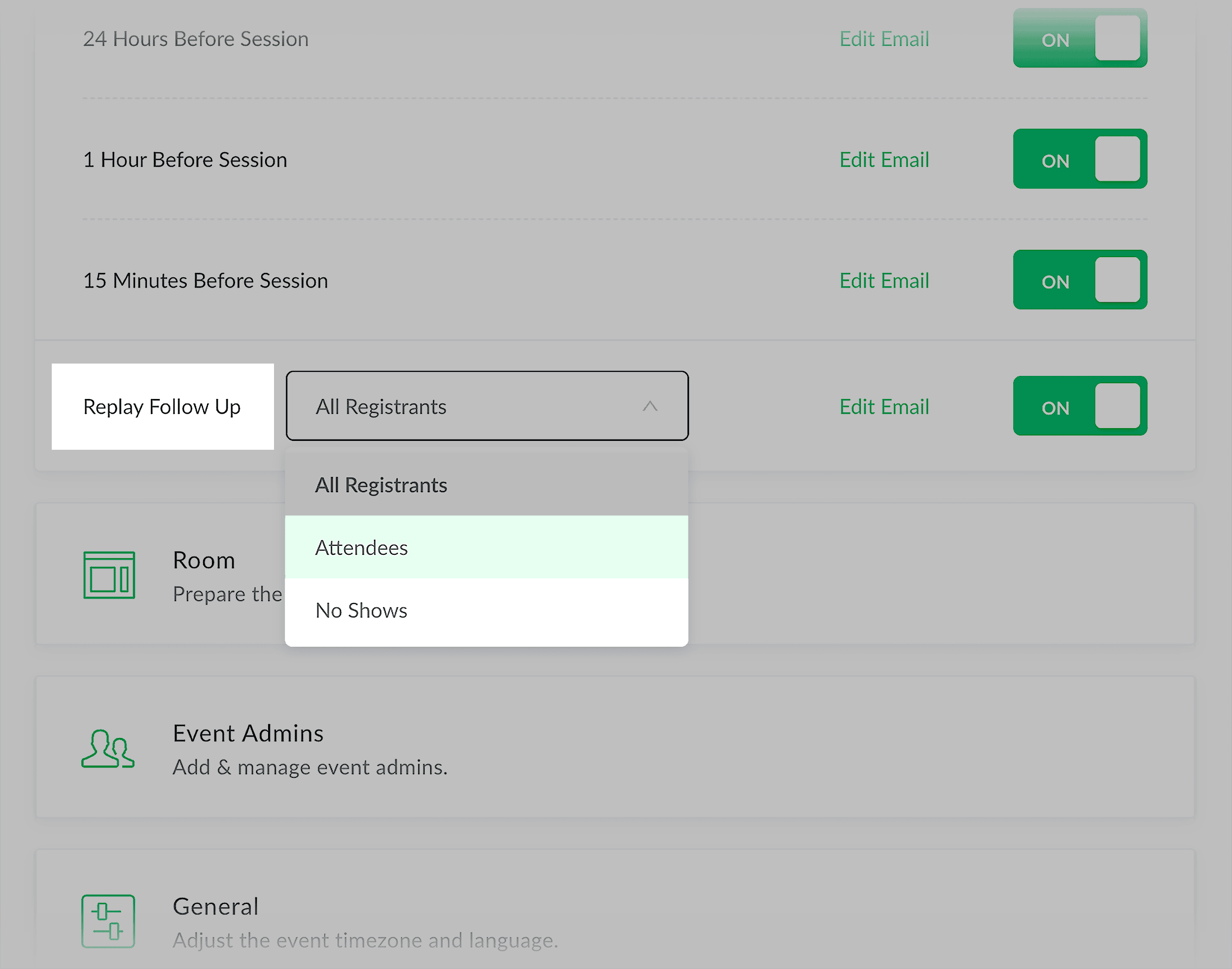 Segment your follow-up emails Segment your follow-up emails