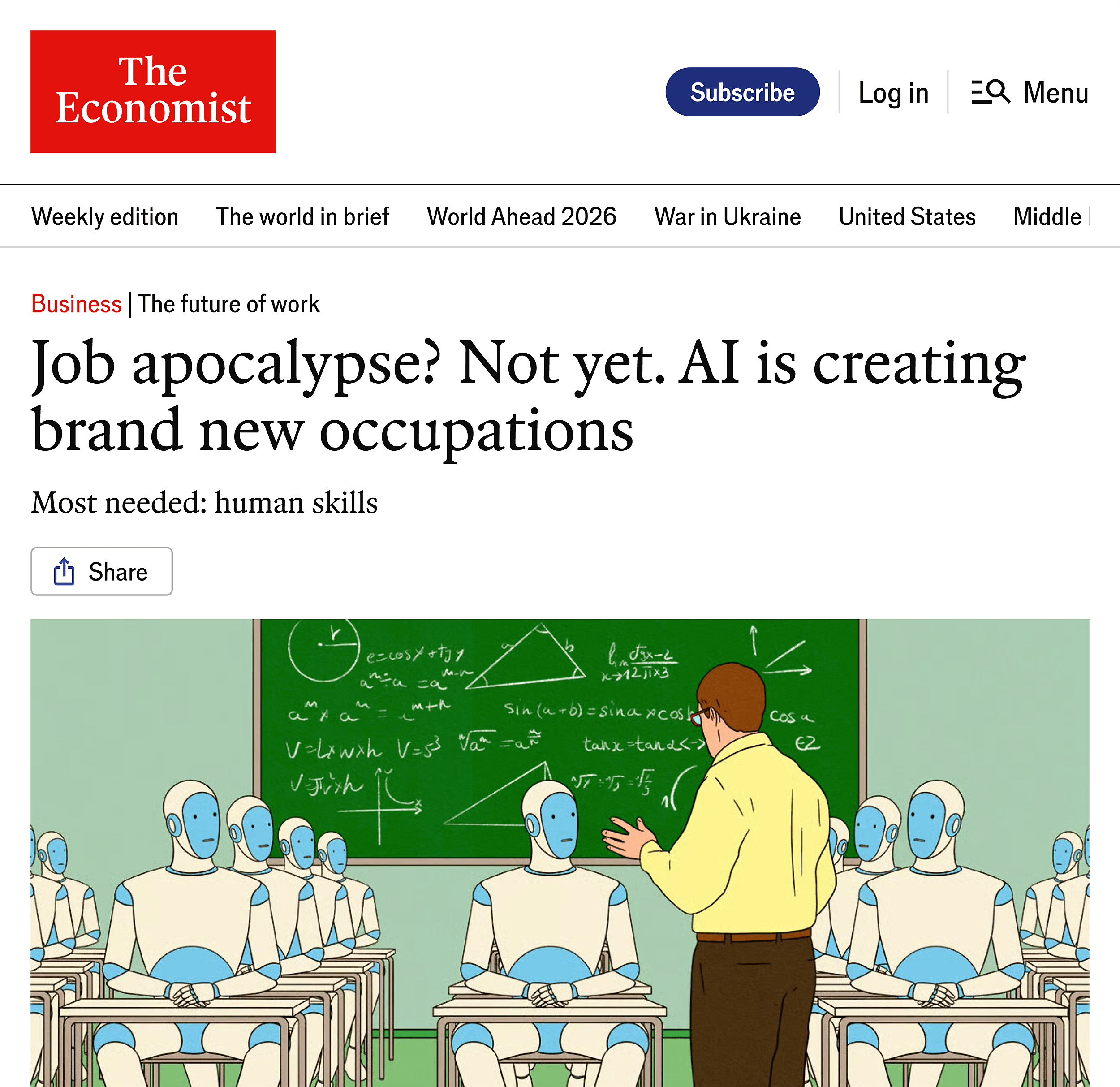 The Economist &ndash; Complex topics