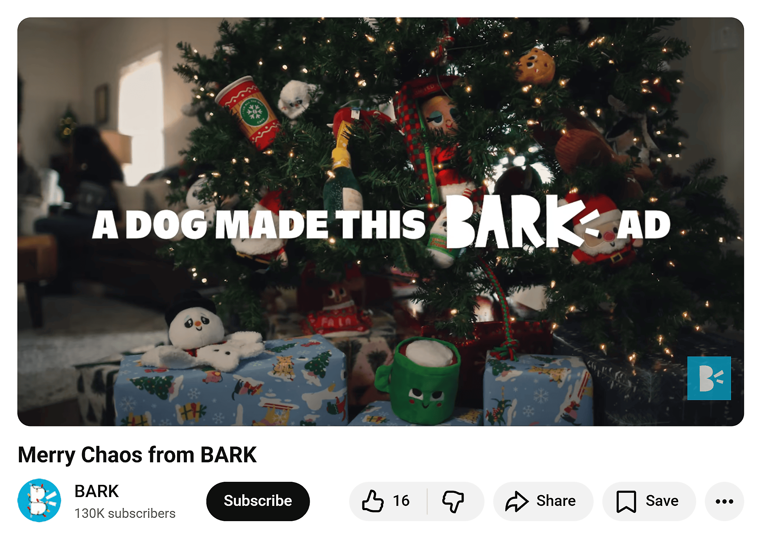 YouTube &ndash; Bark &ndash; Funny video