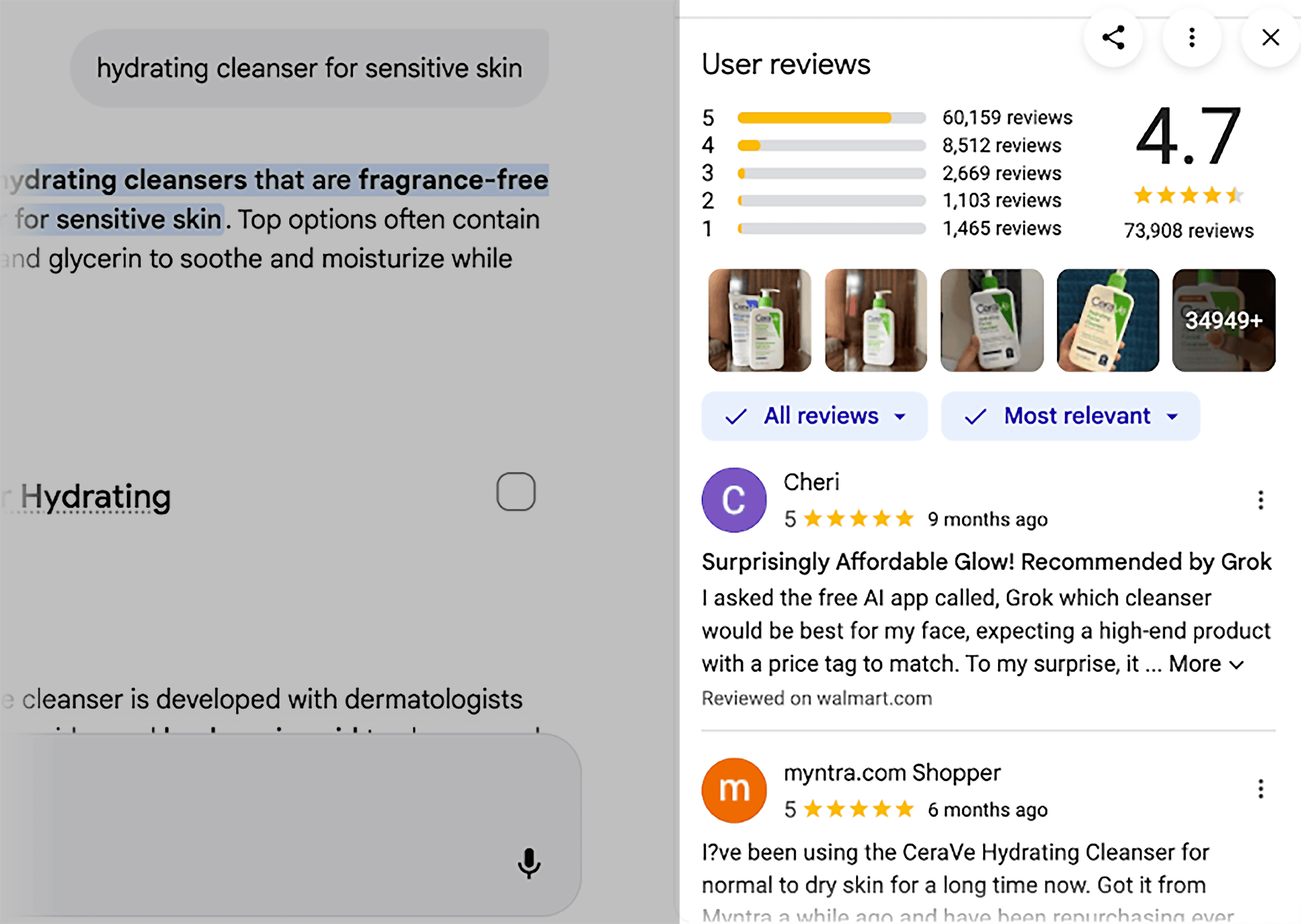 Google AI Mode &ndash; Reviews