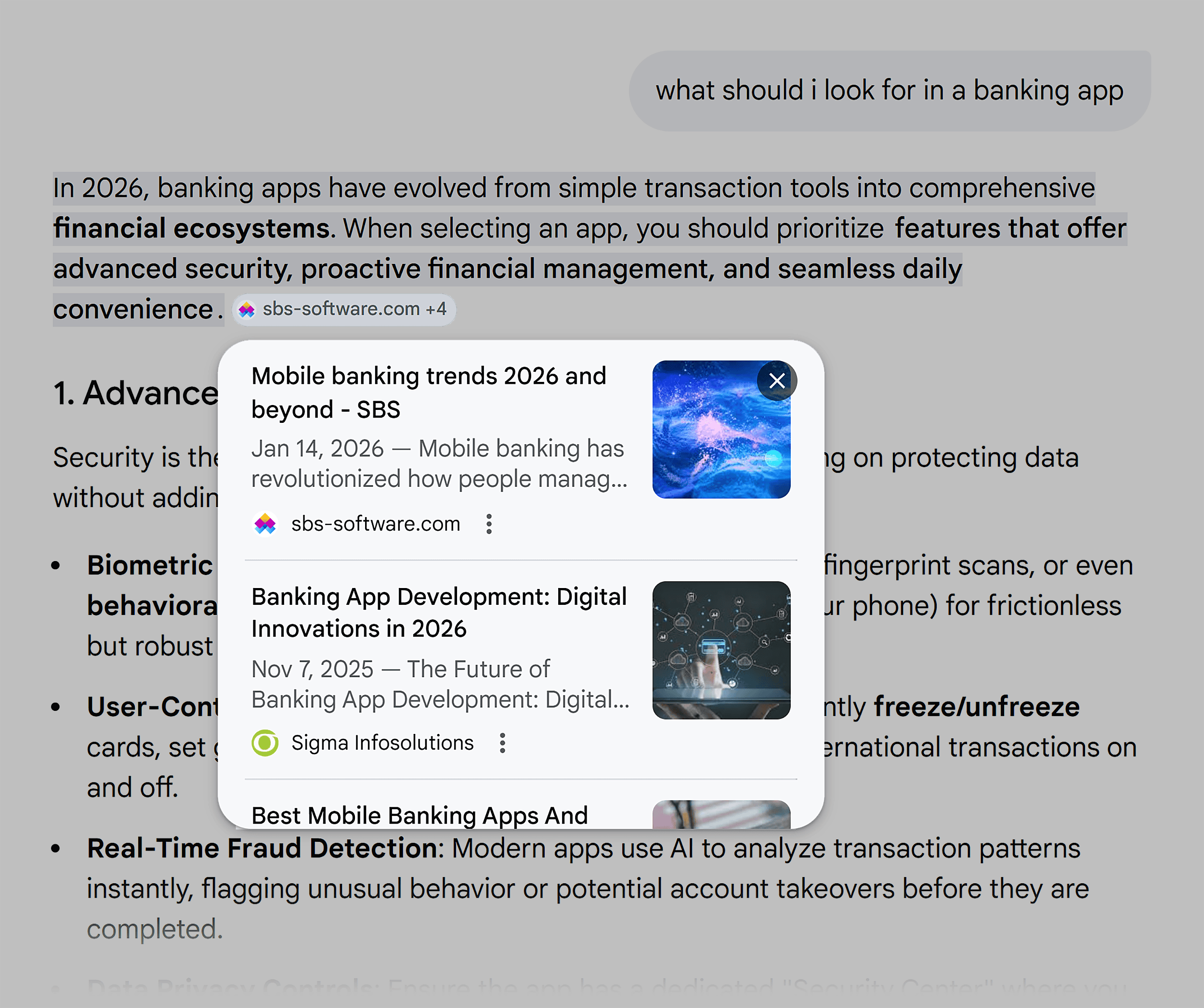 Google AI Mode &ndash; Sources