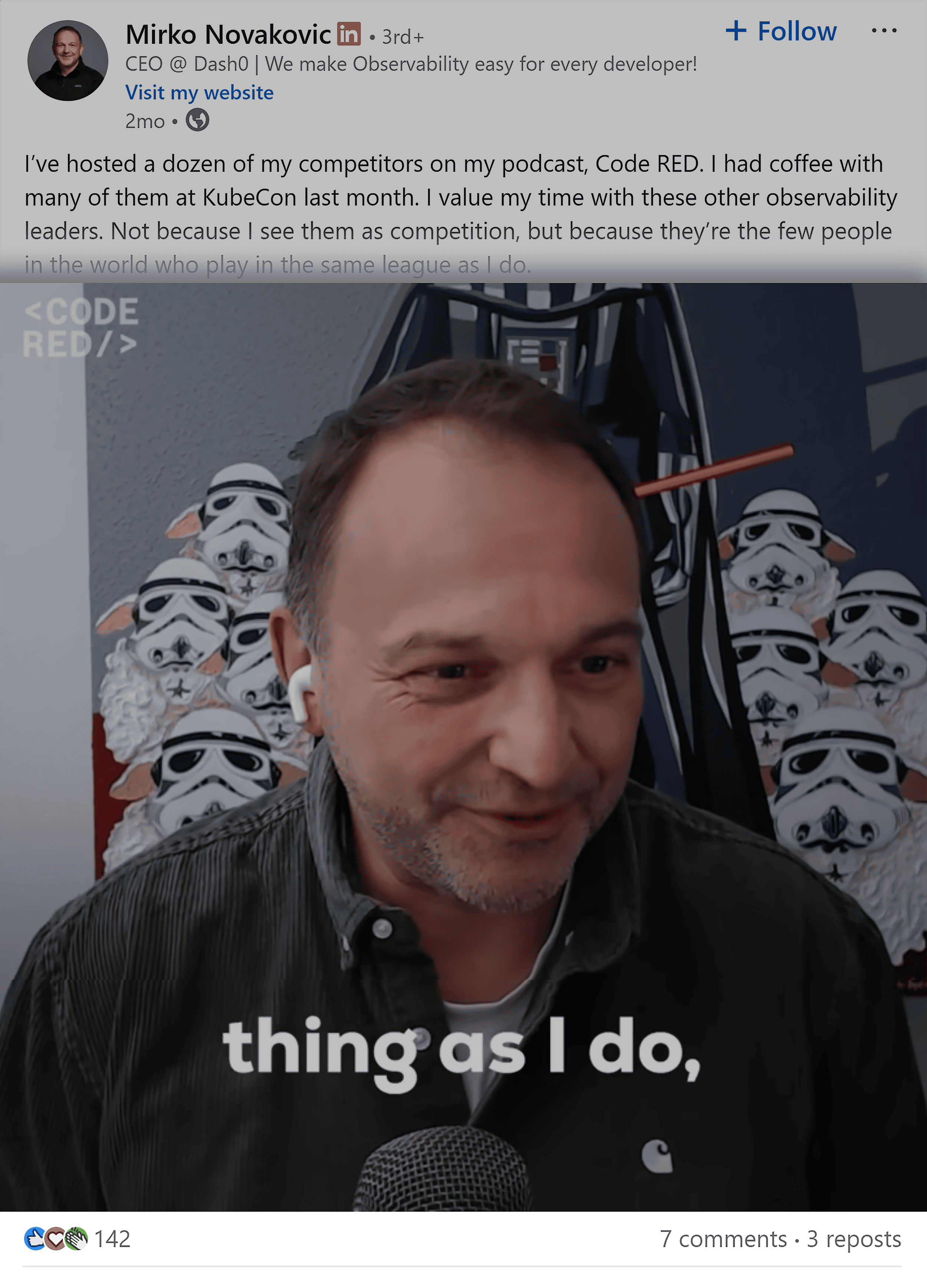 LinkedIn &ndash; CEO Engagement