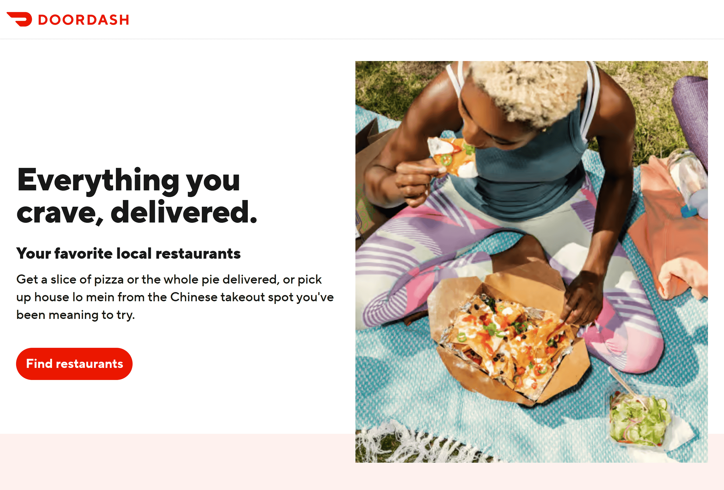DoorDash – Homepage