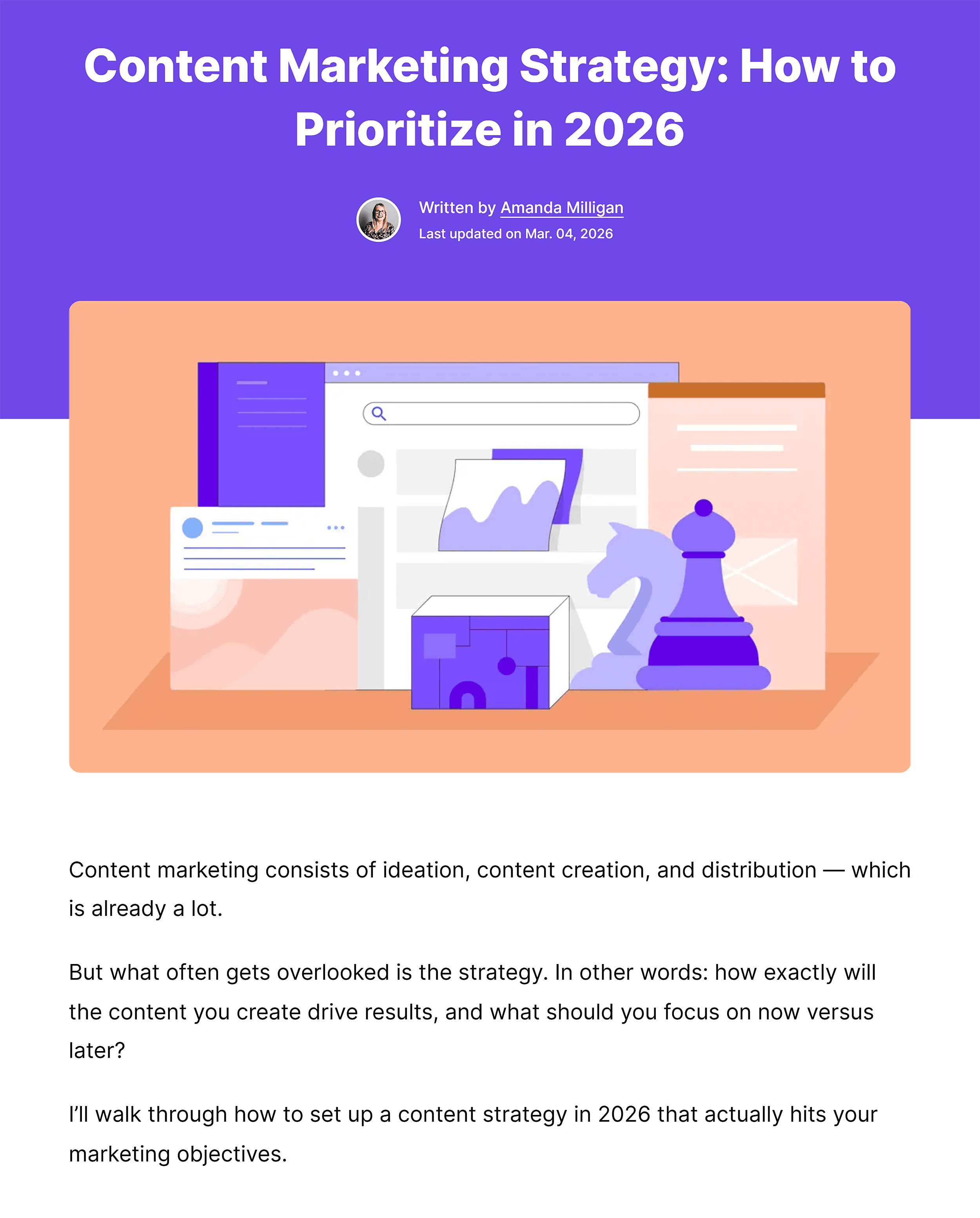 Backlinko &ndash; Content marketing strategy
