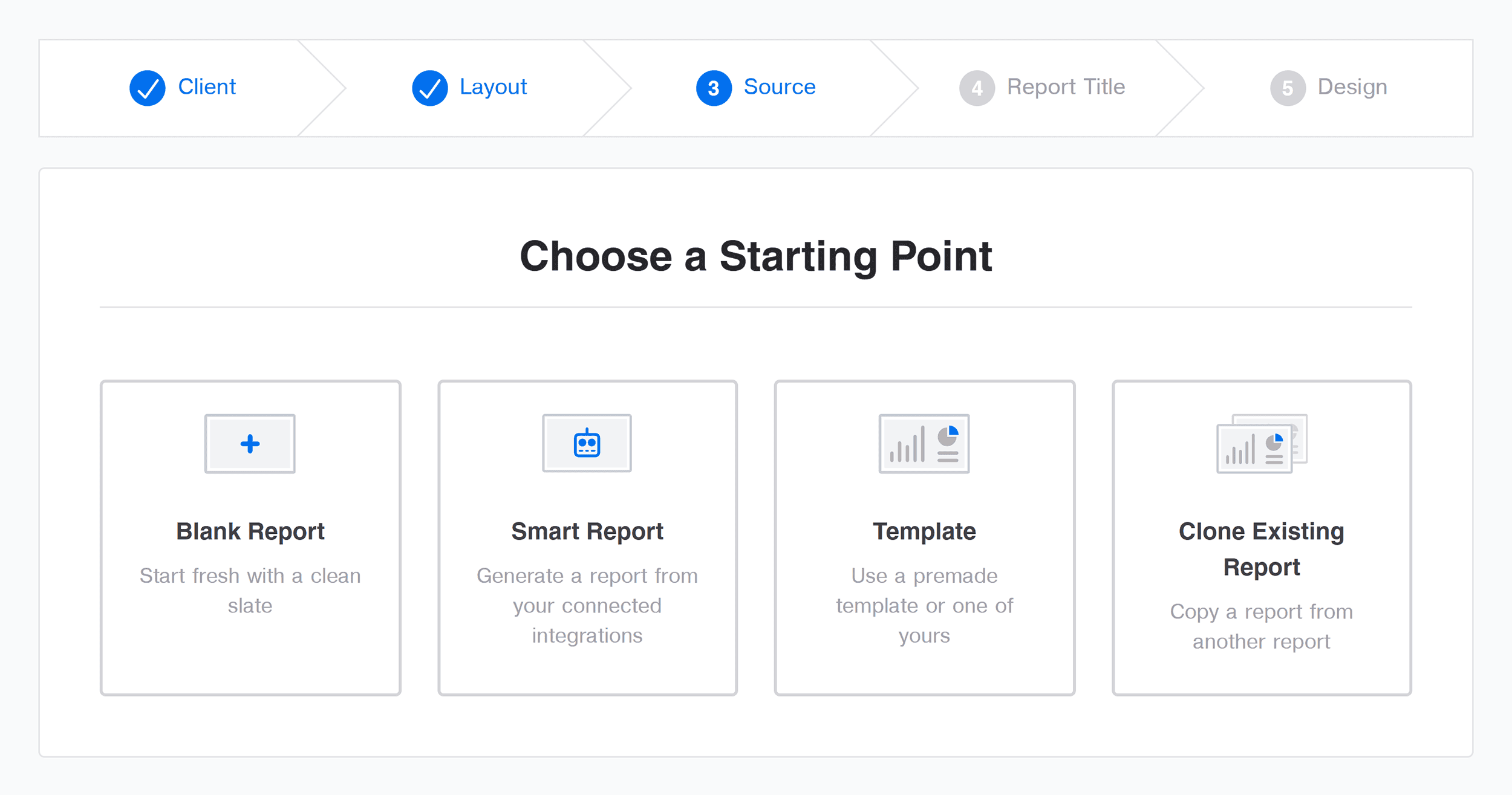 AgencyAnalytics – Create report AgencyAnalytics – Create report