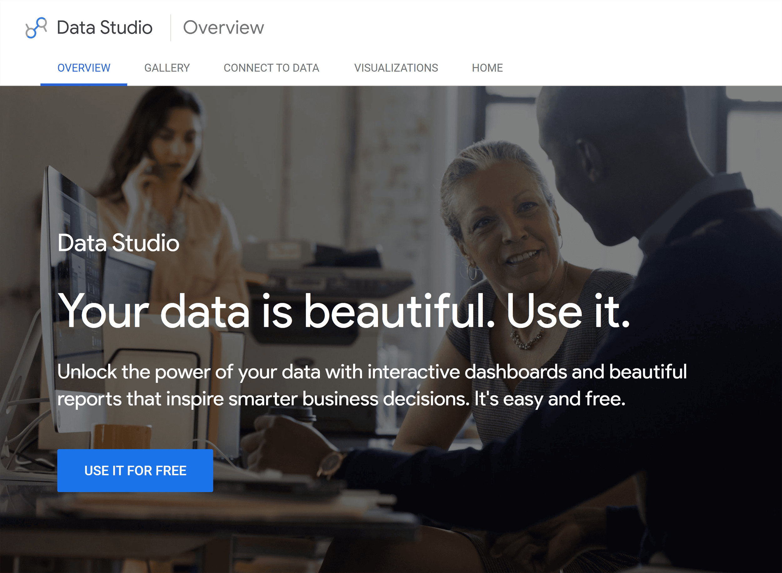 Data Studio – Homepage Data Studio – Homepage