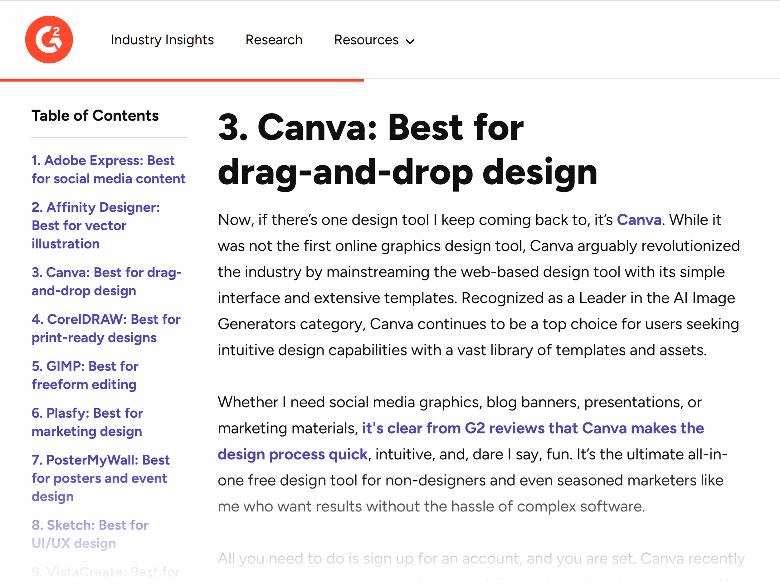 G2 &ndash; Free graphic design software