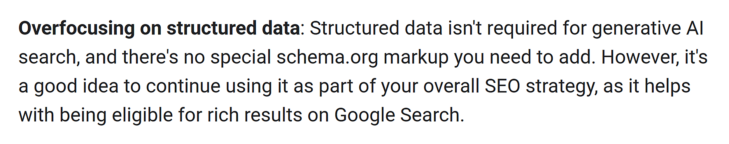 Google &ndash; AI optimization guide