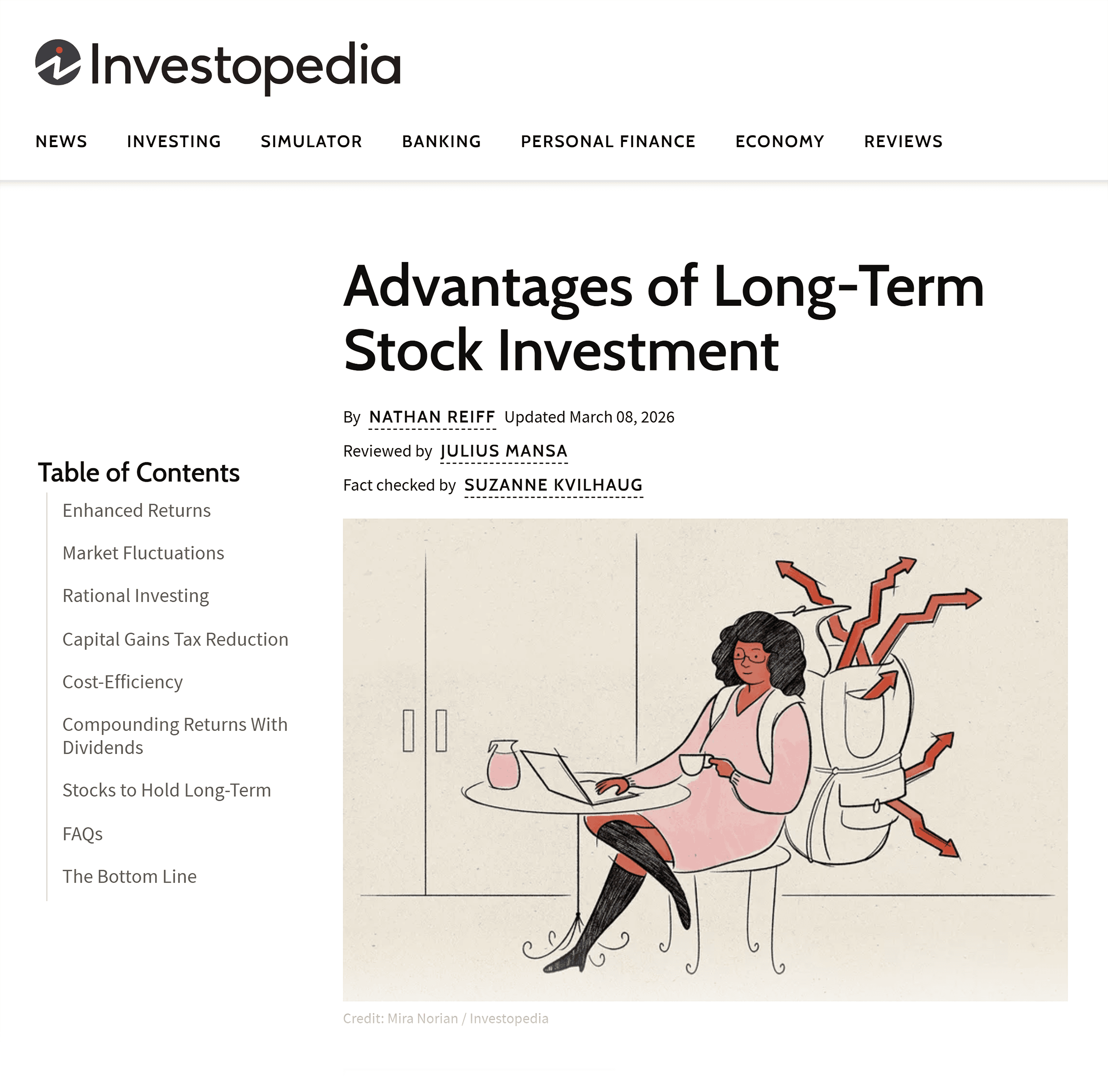 Investopedia &ndash; Long term investments
