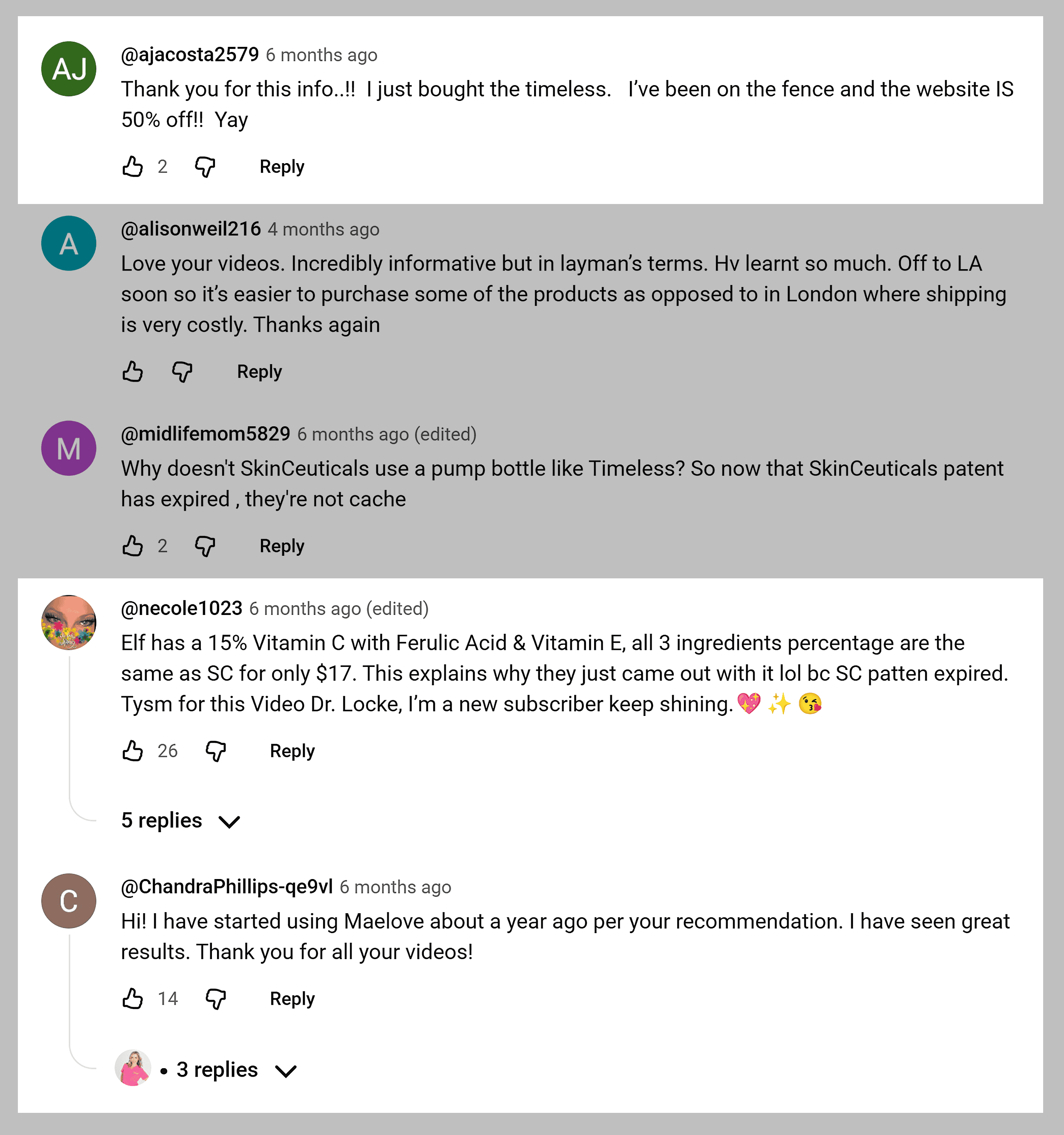 The budget dermatologist – Video comments The budget dermatologist – Video comments
