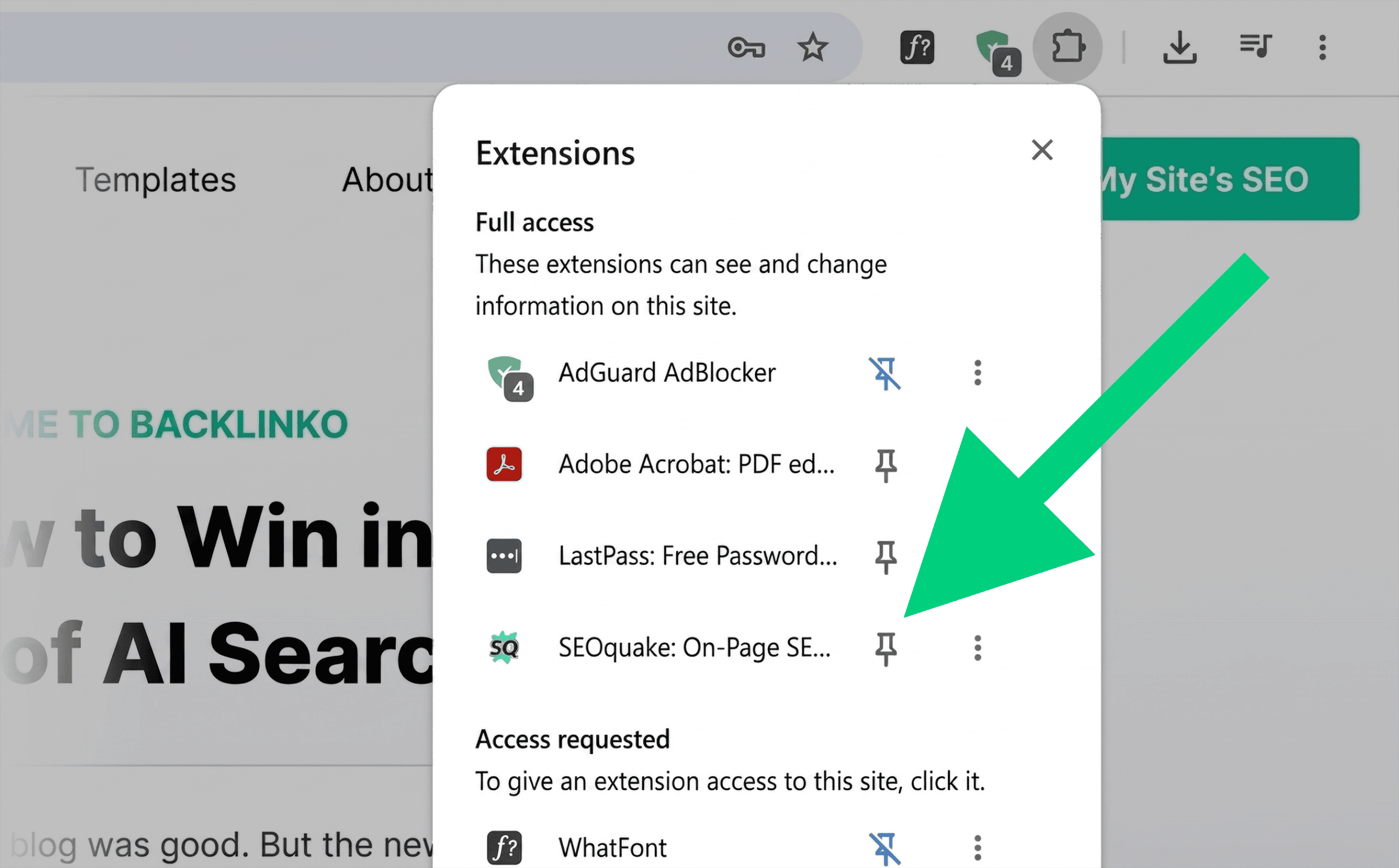 Chrome extensions &ndash; Pin to taskbar