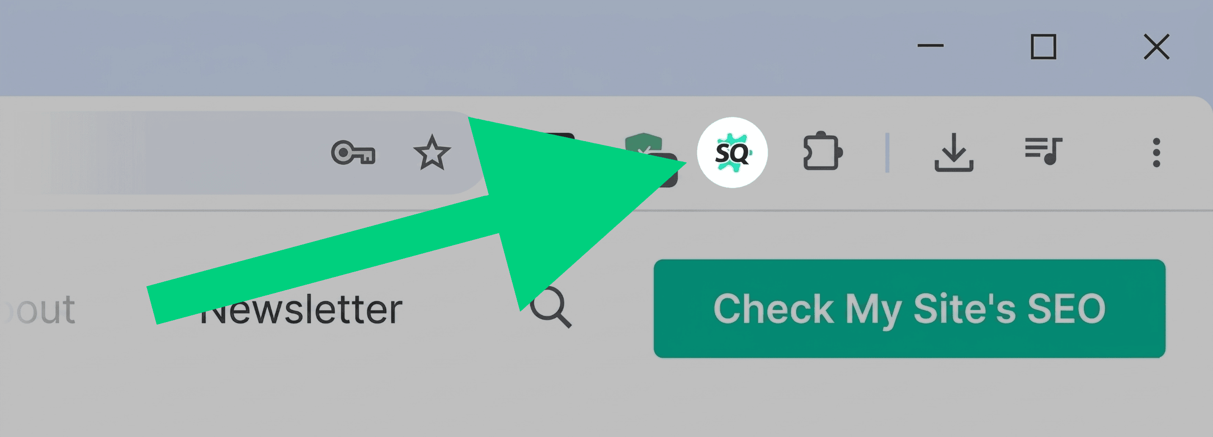 Chrome extensions &ndash; Pinned icon