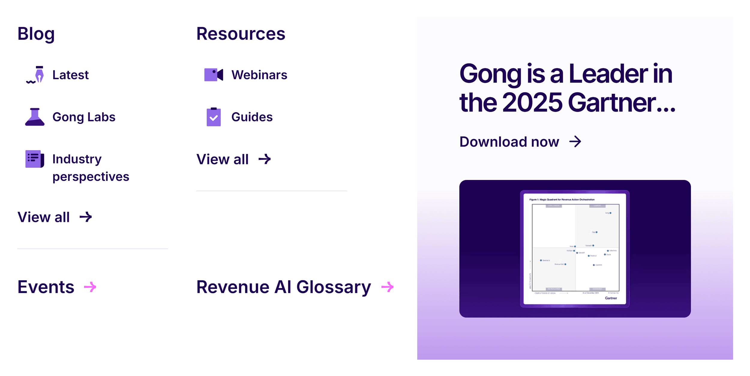Gong &ndash; Resources
