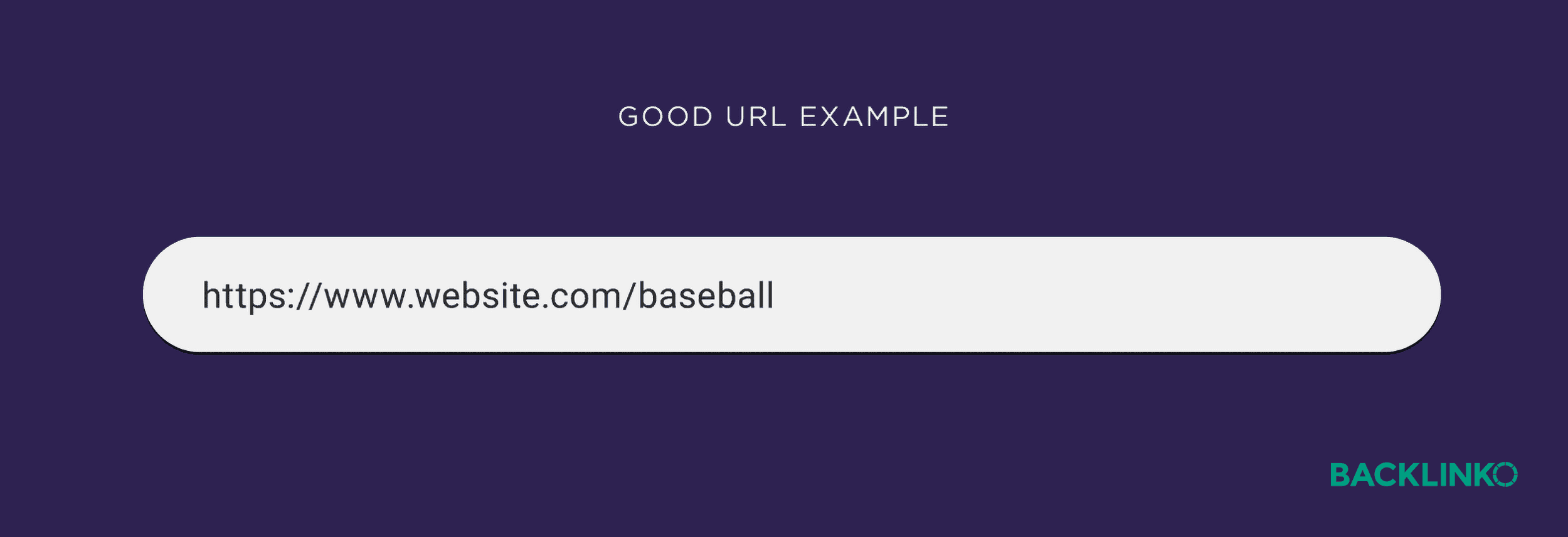 Good URL example
