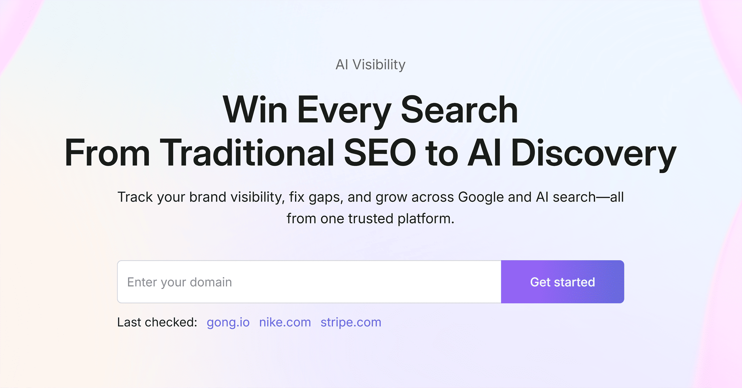 Semrush &ndash; AI SEO &ndash; Overview