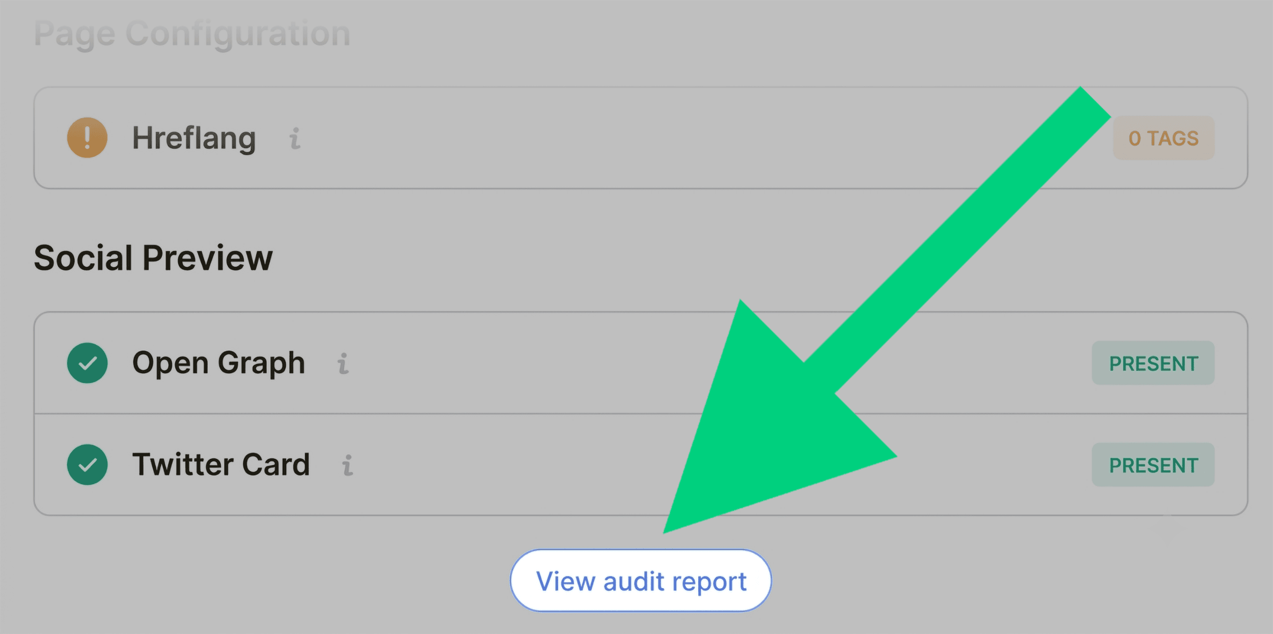 SEOQuake &ndash; Quick view &ndash; Audit &ndash; View report