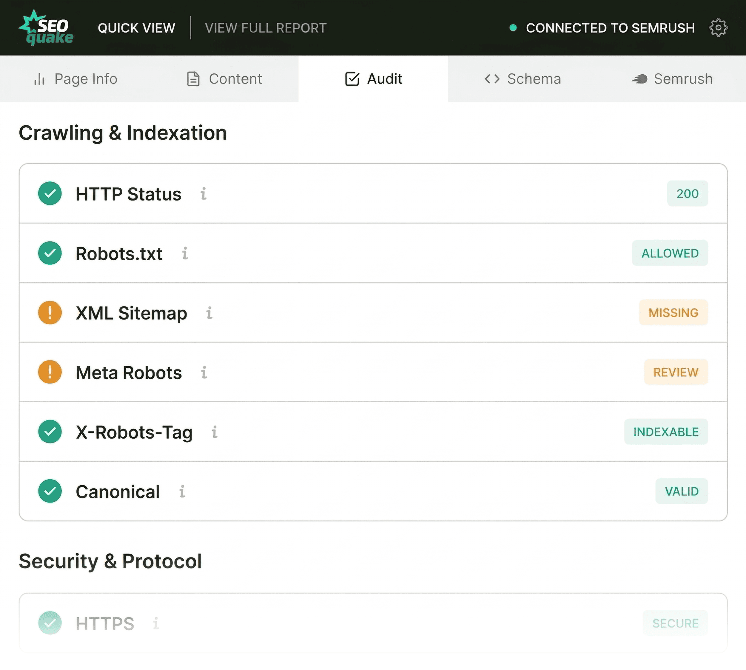 How to Audit Any Page in Under 3 Minutes with SEOquake