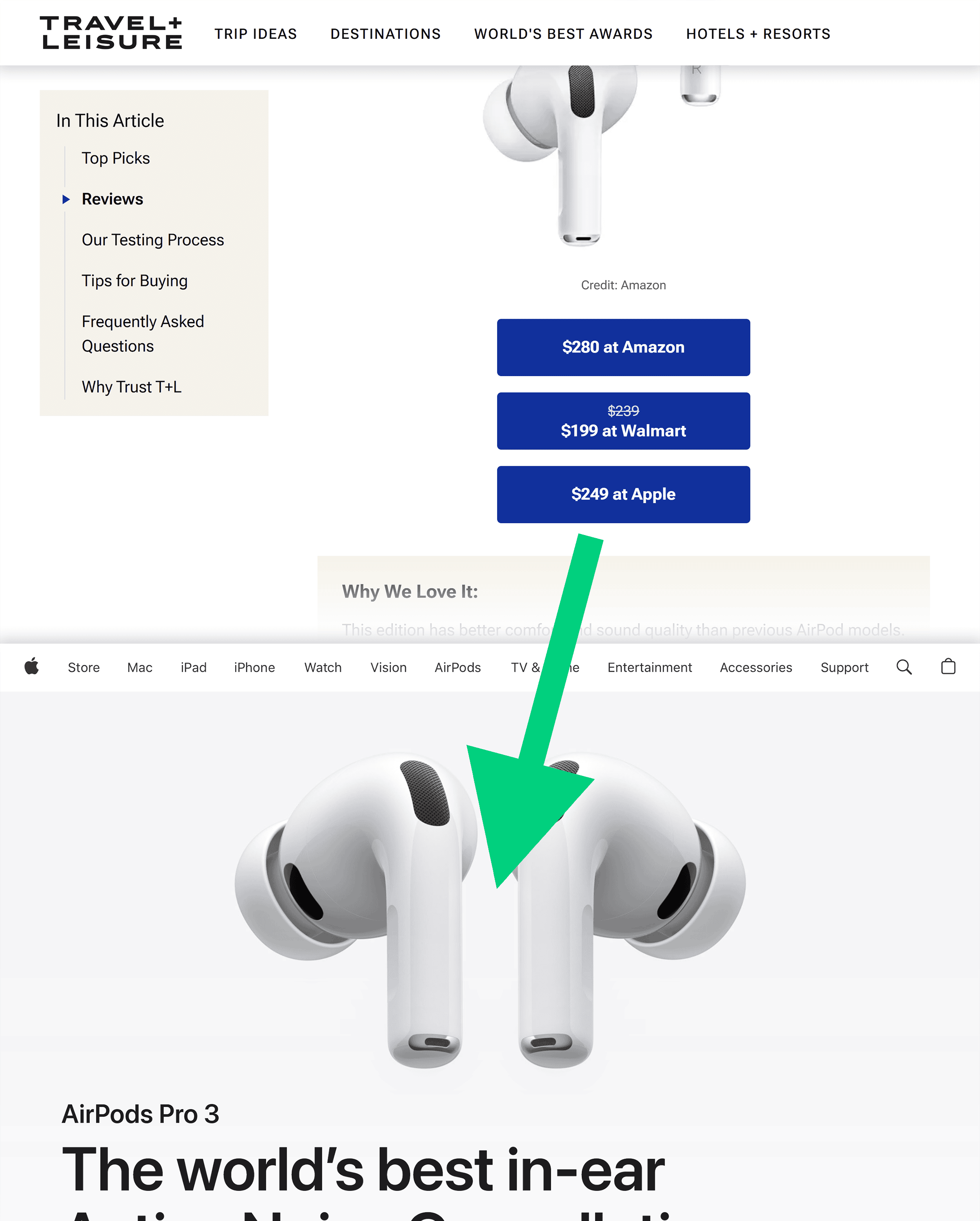 Travel and leisure &ndash; Apple backlink