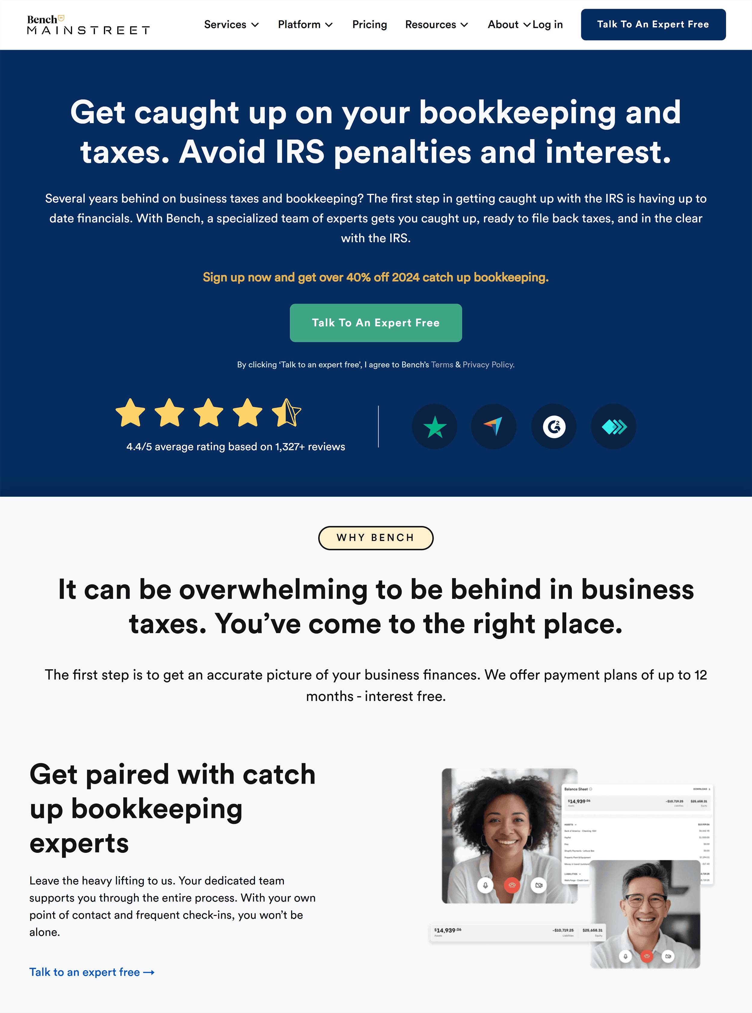 Bench &ndash; Bookkeeping