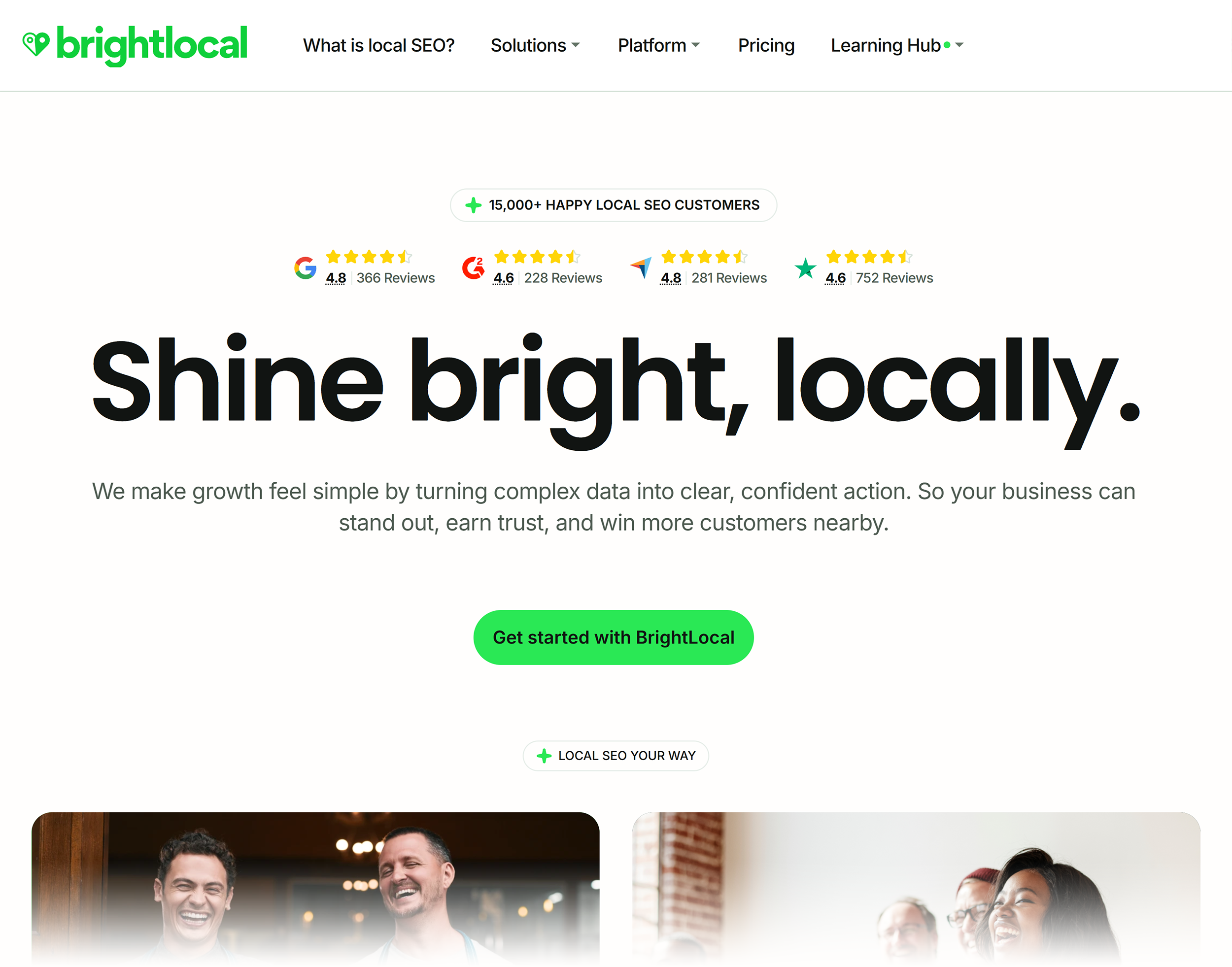 BrightLocal &ndash; Homepage