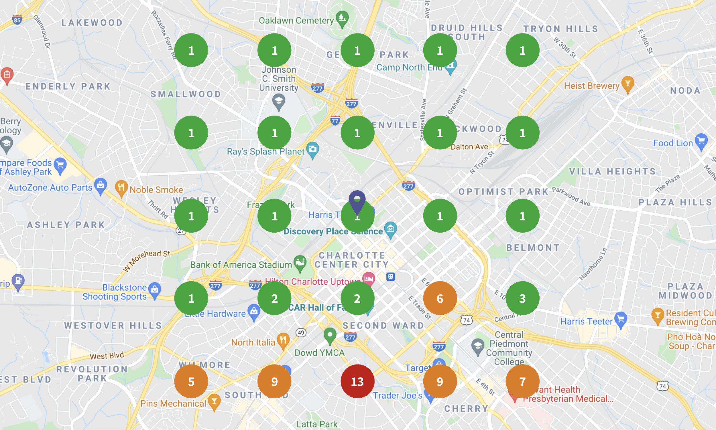 BrightLocal &ndash; Local search grid