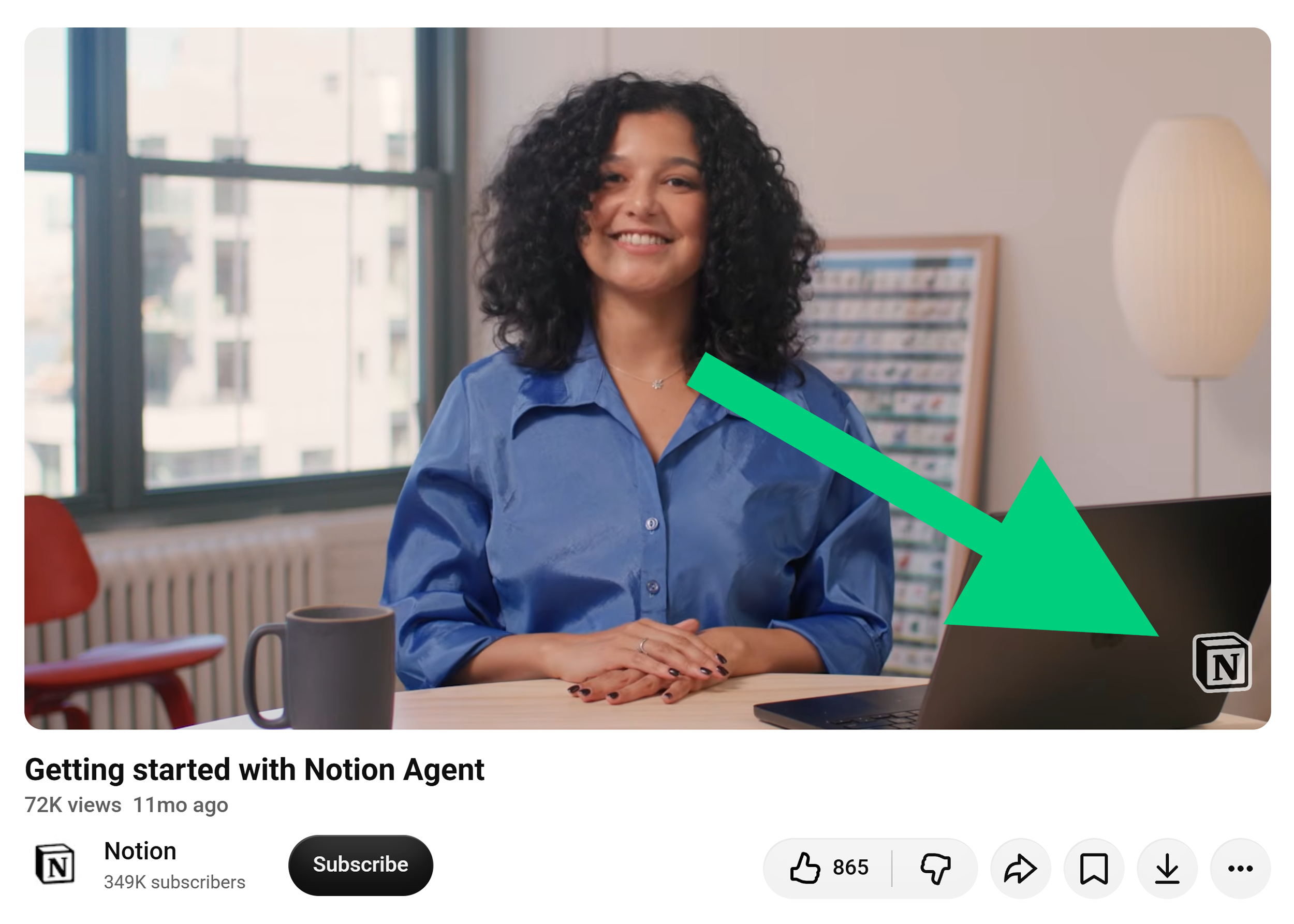 Notion video watermark Notion video watermark