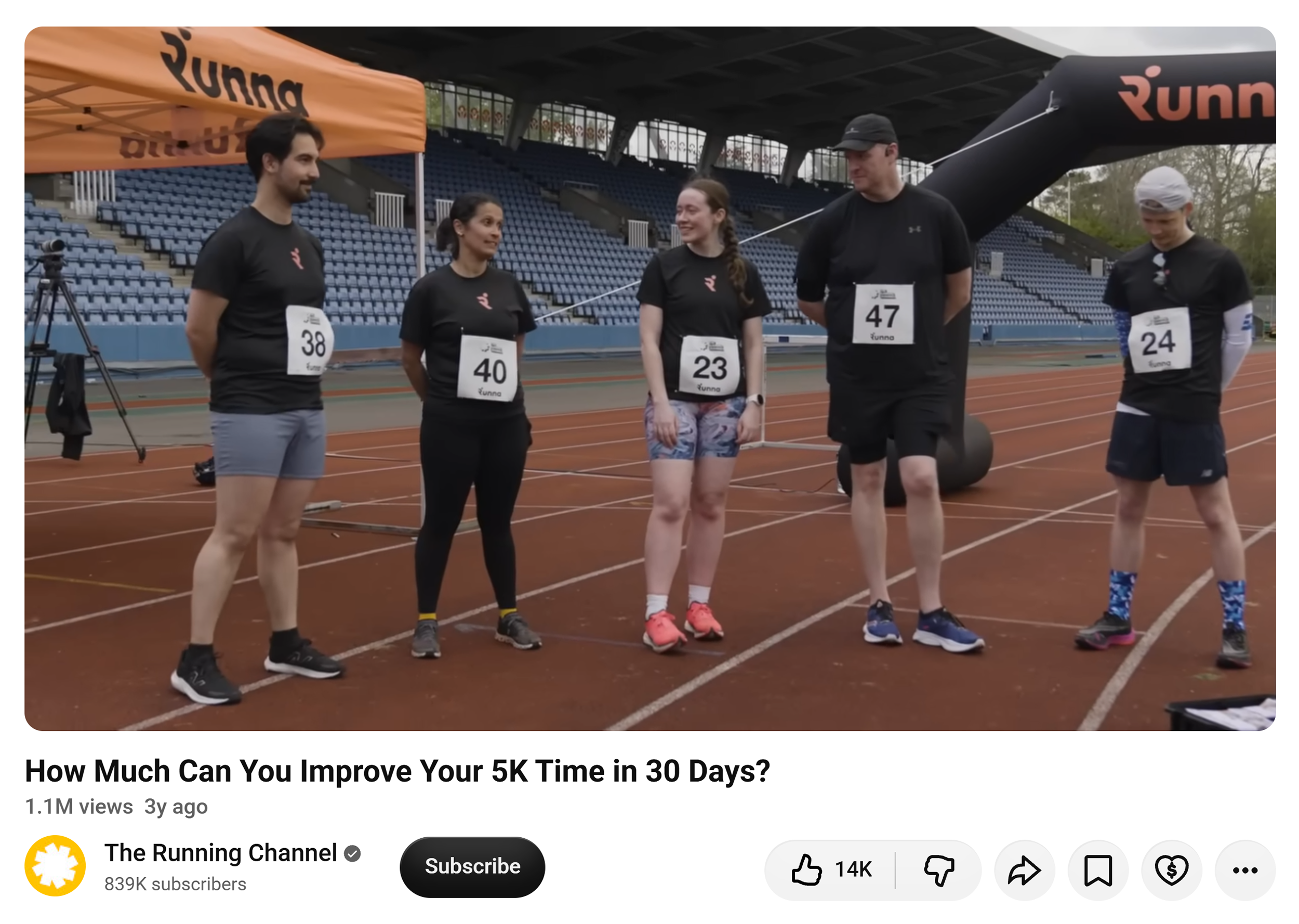 The Running Channel – Improve your 5k time The Running Channel – Improve your 5k time