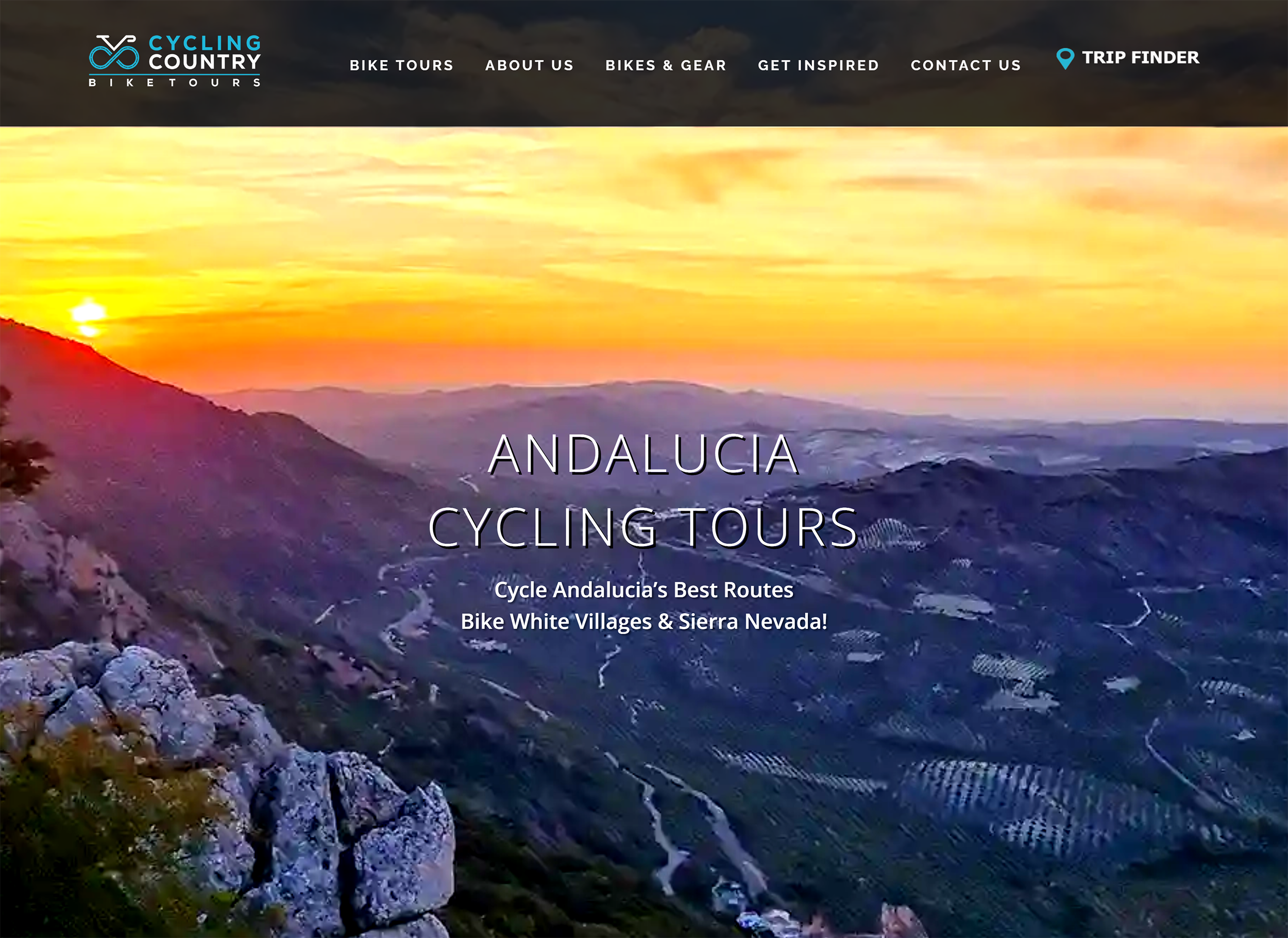 Cycling Country homepage